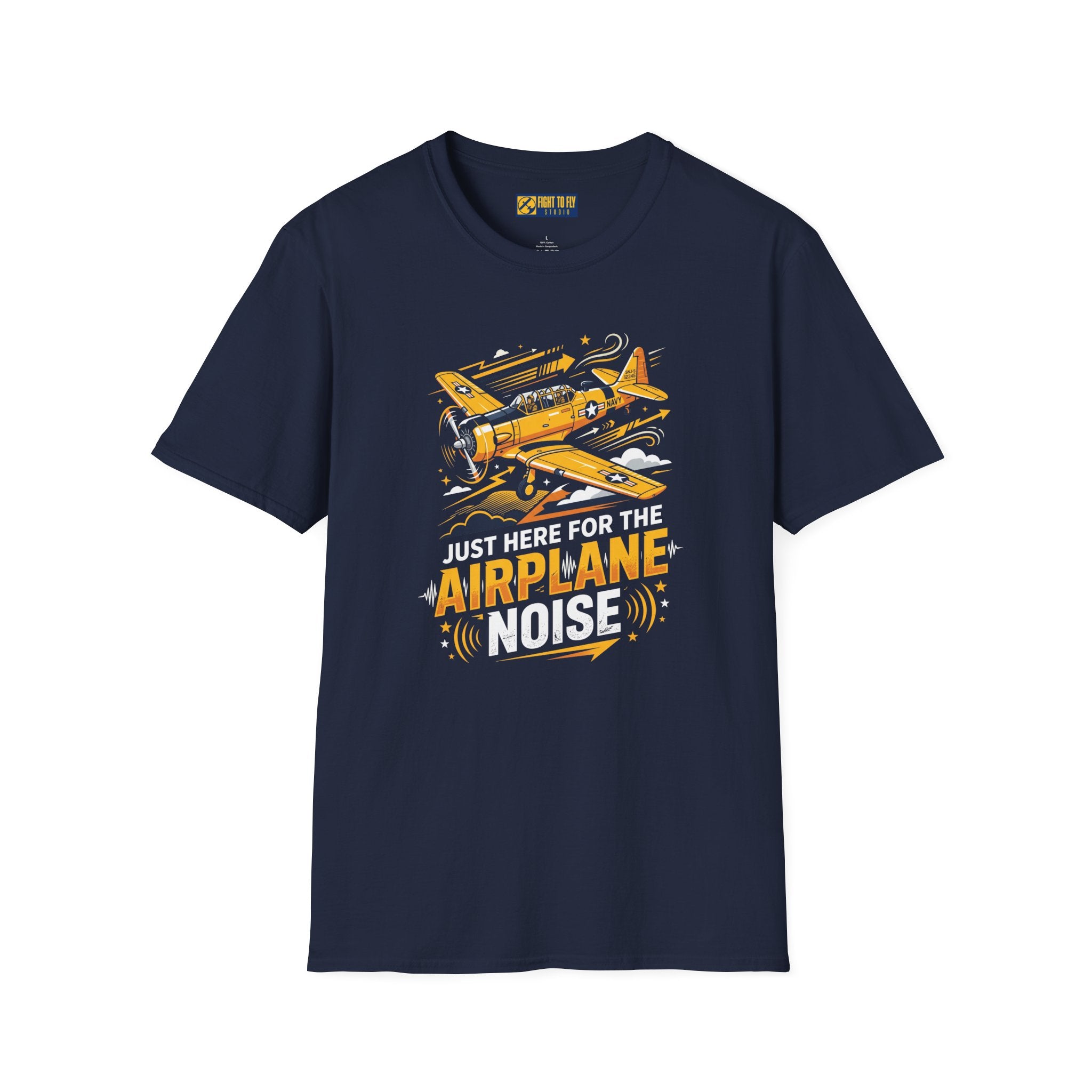 Just Here for the Airplane Noise T-6 Texan Tee