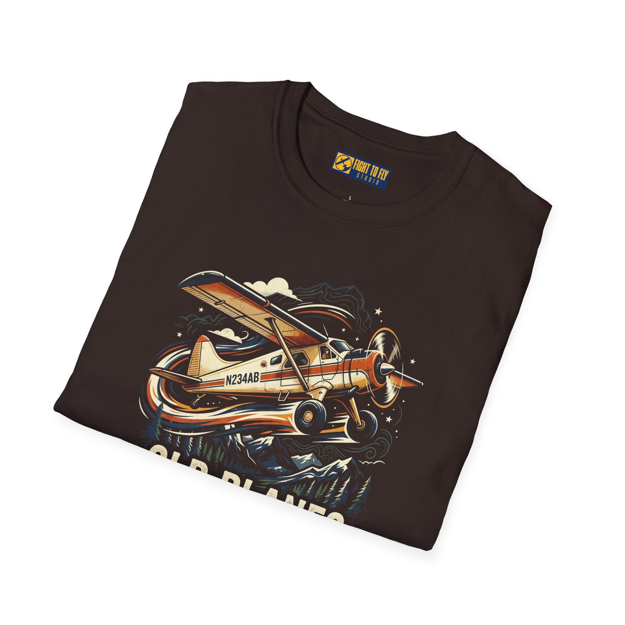 Old Planes Make Me Happy Taildragger Tee