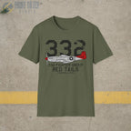 332nd Fighter Group “Red Tails” WWII T-Shirt - Pilot gifts - warbird t-shirt