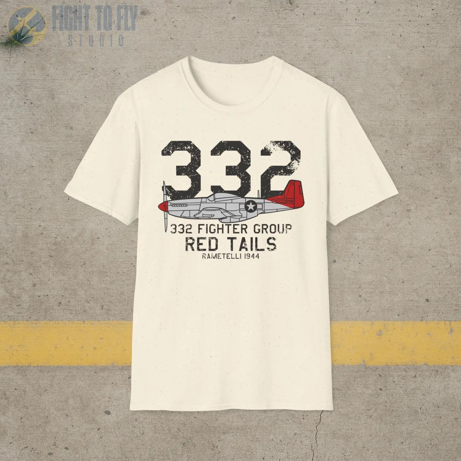 332nd Fighter Group “Red Tails” WWII T-Shirt - Pilot gifts - warbird t-shirt