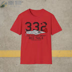 332nd Fighter Group “Red Tails” WWII T-Shirt - Pilot gifts - warbird t-shirt