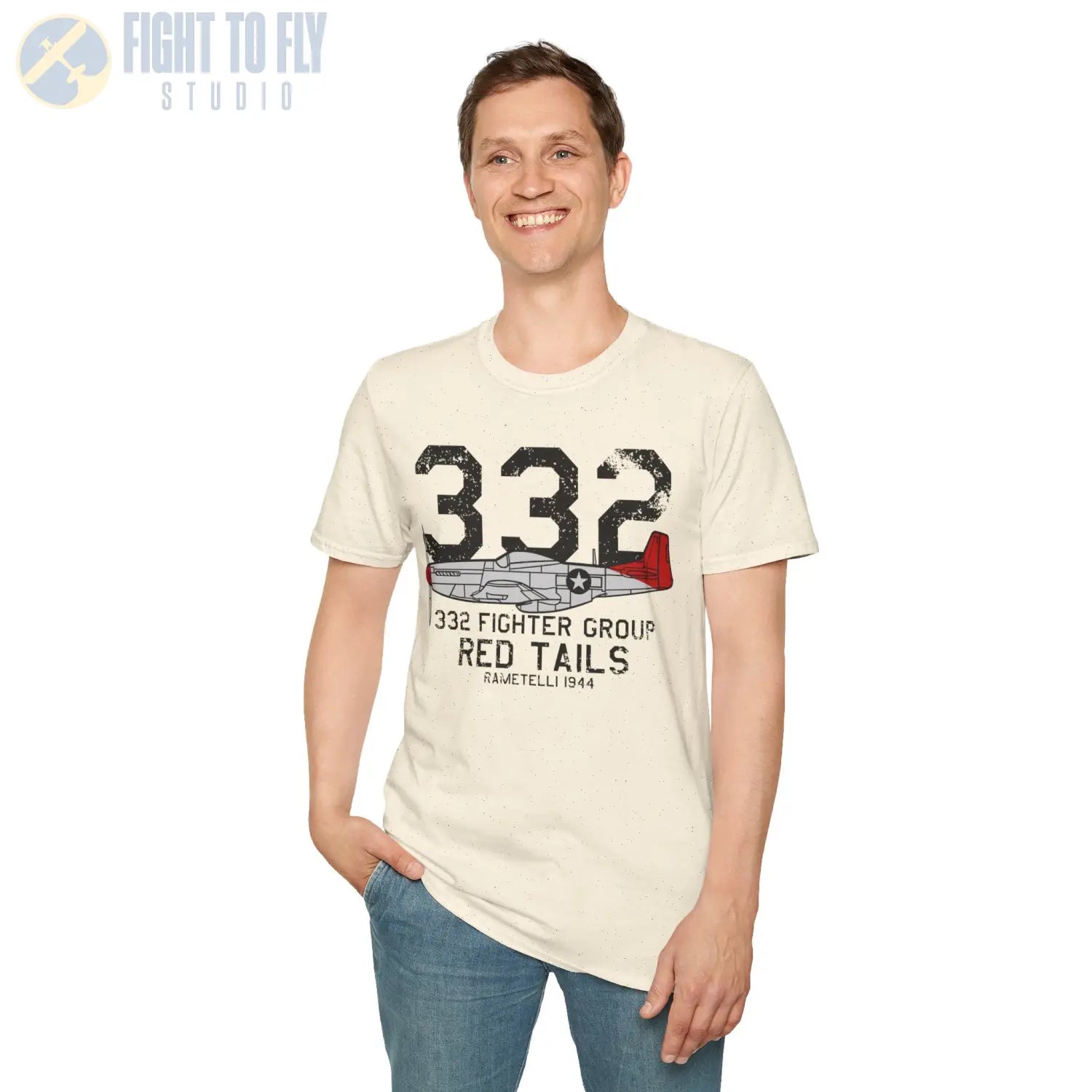 332nd Fighter Group “Red Tails” WWII T-Shirt - Pilot gifts - warbird t-shirt