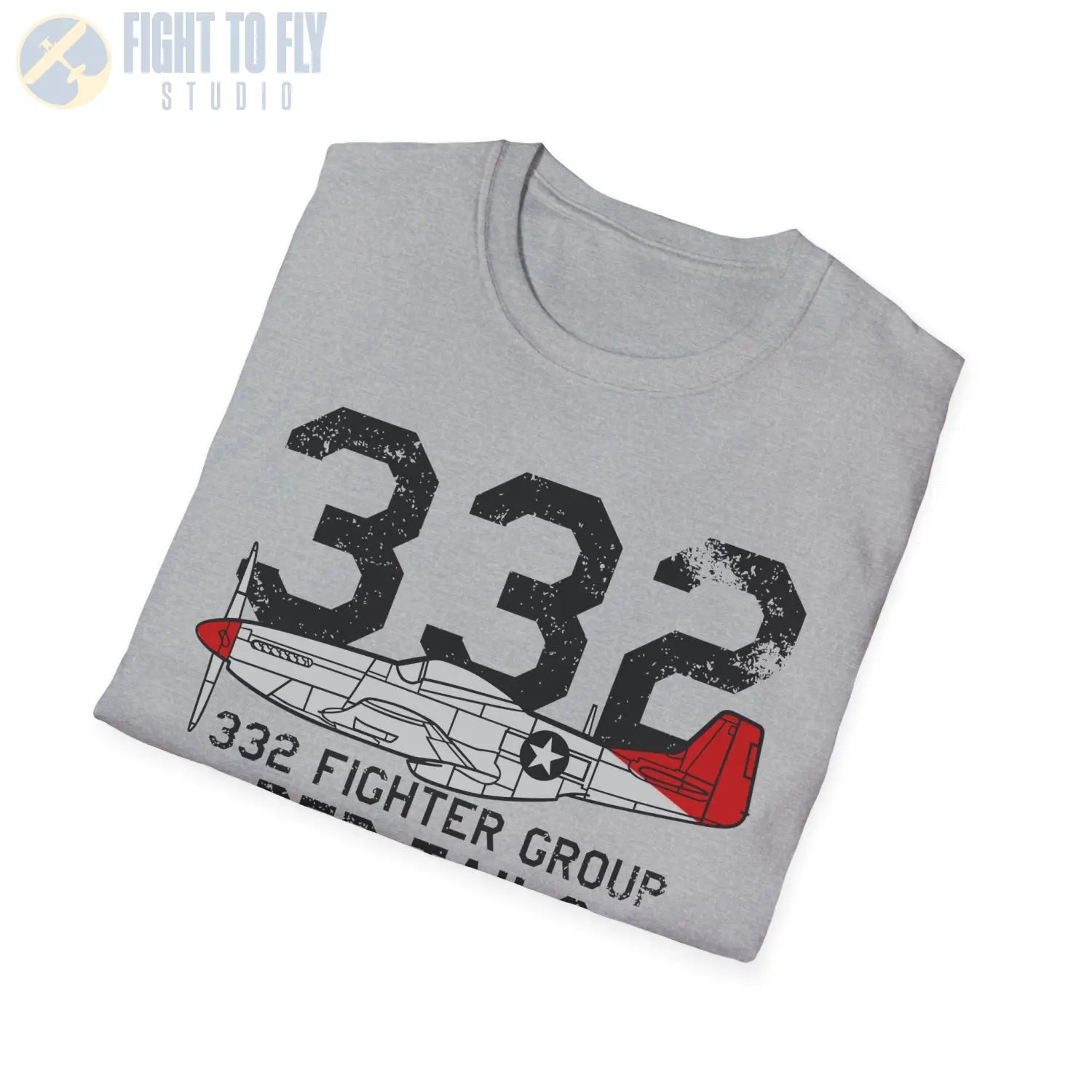332nd Fighter Group “Red Tails” WWII T-Shirt - Pilot gifts - warbird t-shirt