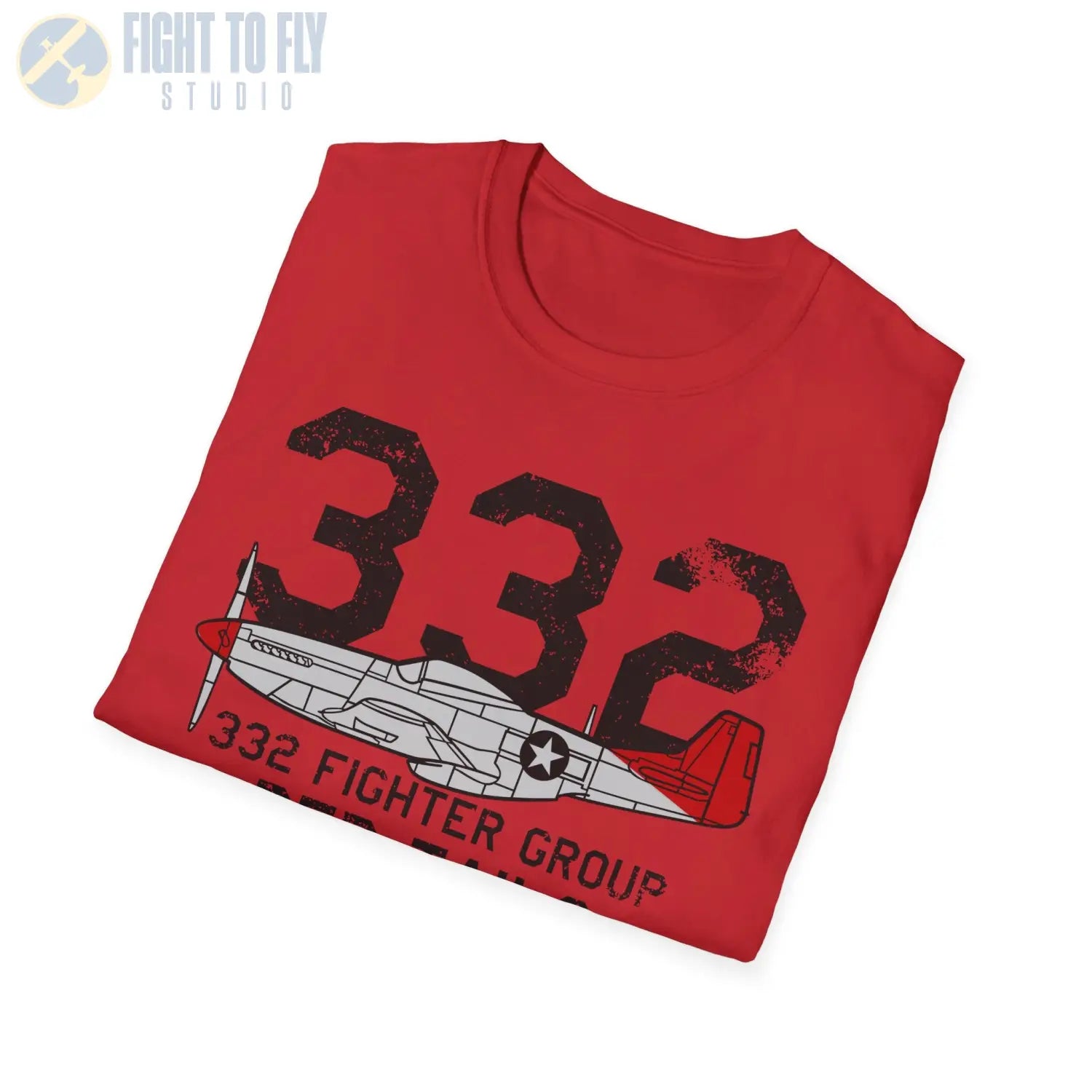 332nd Fighter Group “Red Tails” WWII T-Shirt - Pilot gifts - warbird t-shirt