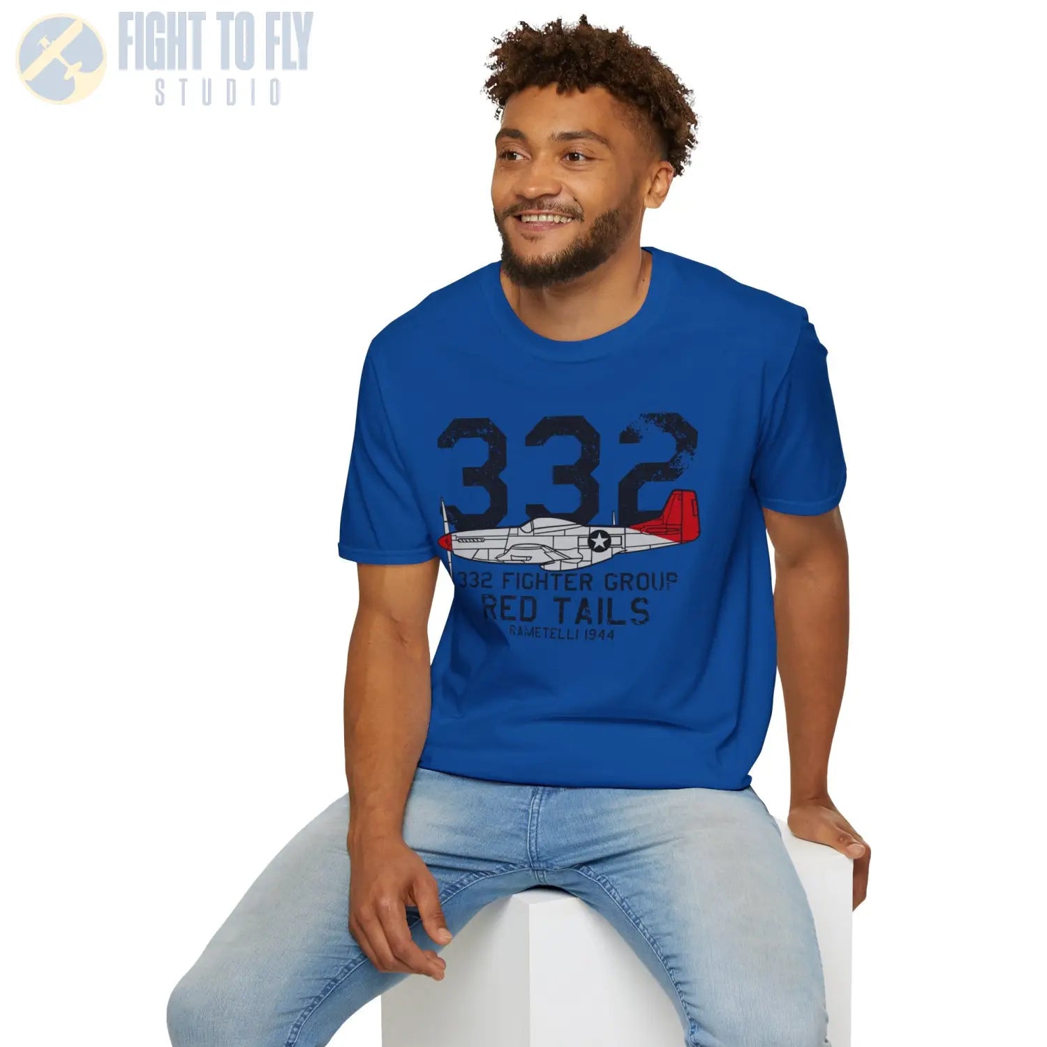 332nd Fighter Group “Red Tails” WWII T-Shirt - Pilot gifts - warbird t-shirt