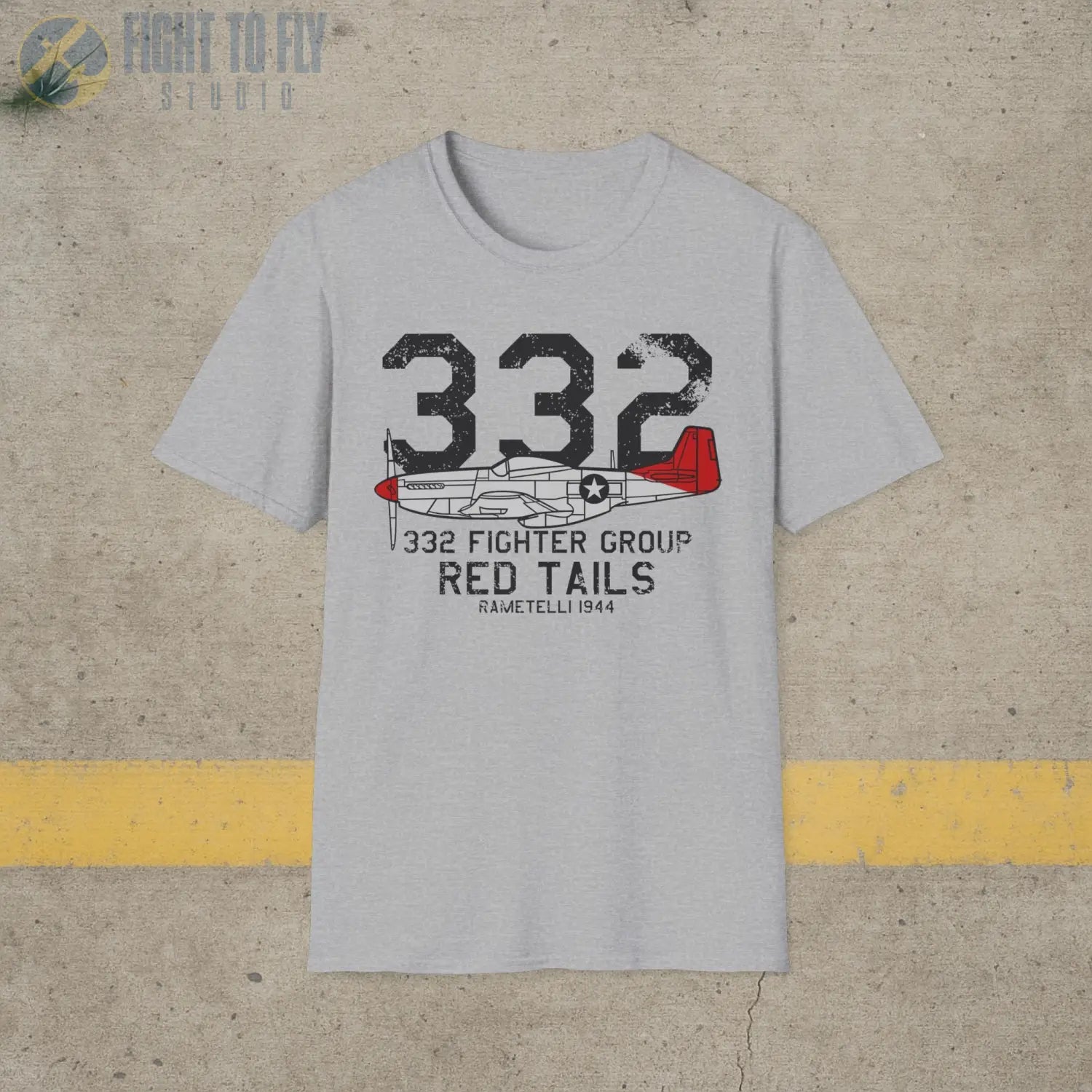 332nd Fighter Group “Red Tails” WWII T-Shirt - Pilot gifts - warbird t-shirt