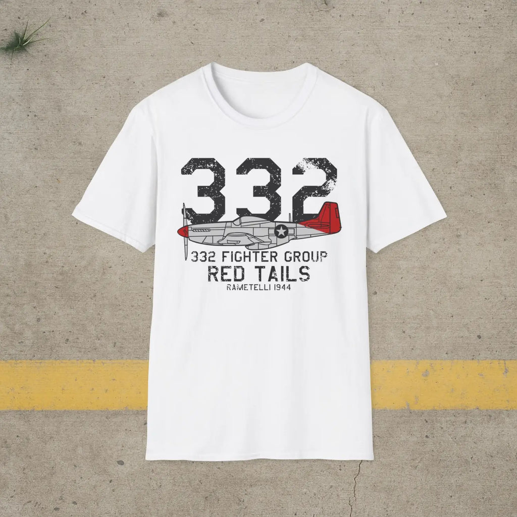 332nd Fighter Group “Red Tails” WWII T-Shirt - Pilot gifts - warbird t-shirt