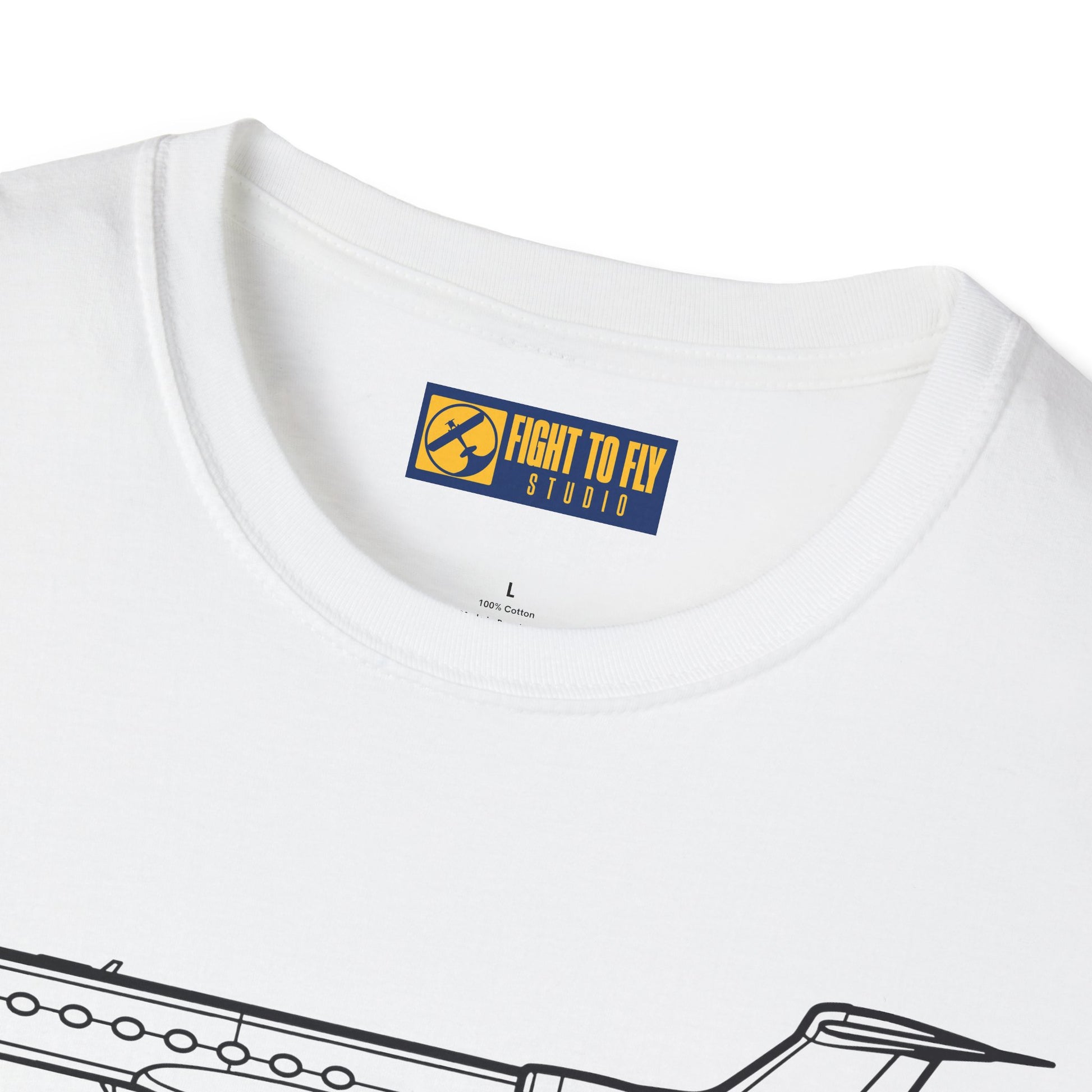 G550 T-Shirt – Gulfstream G550 Long-Range Business Jet Aviation Tee