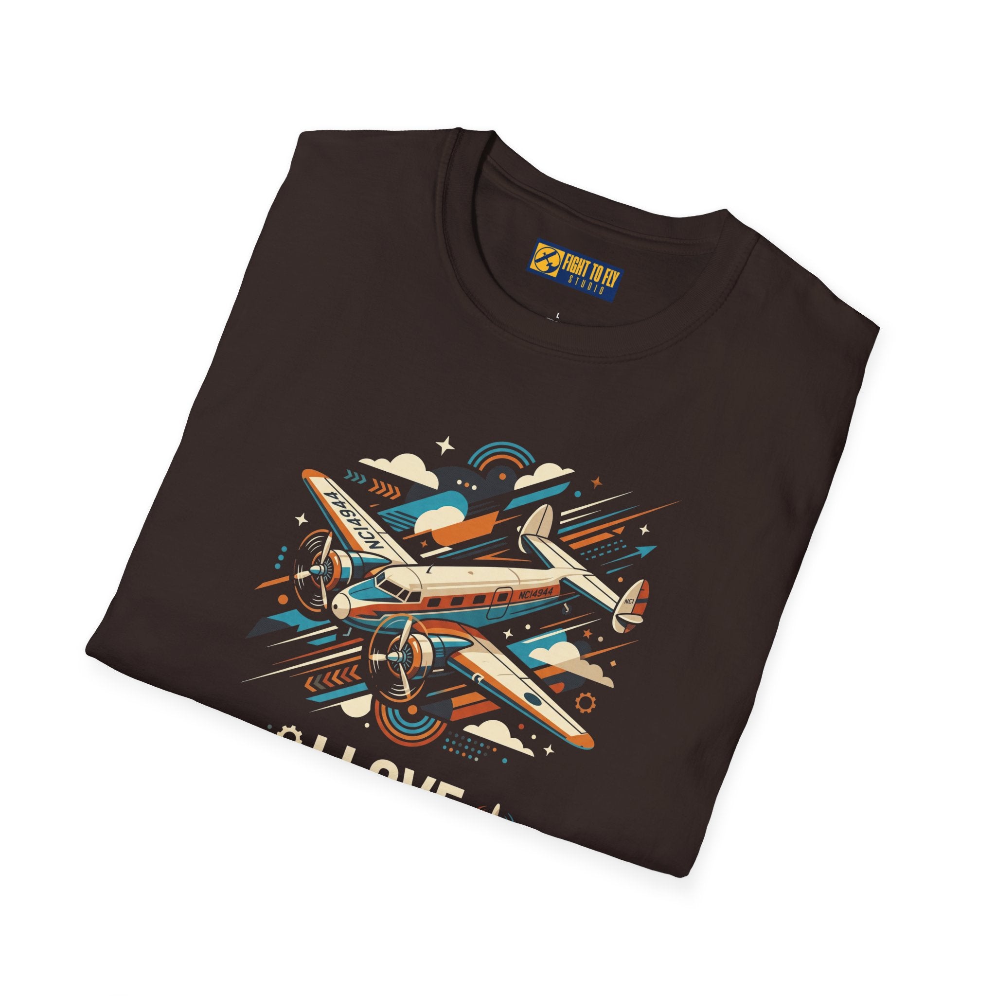 I Love the Sound of Round Engines Lockheed Electra Jr Tee