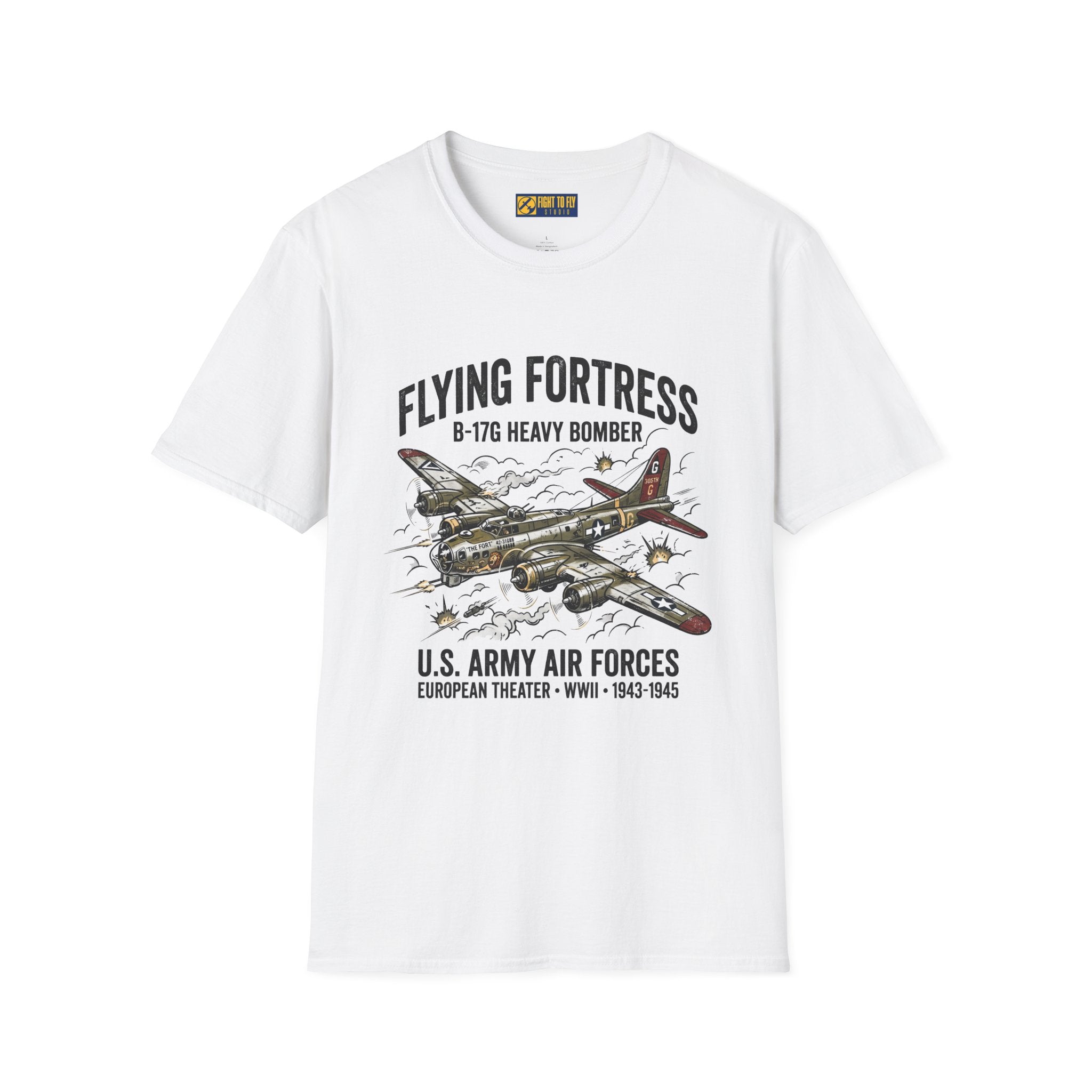 B-17G Flying Fortress Heavy Bomber T-Shirt
