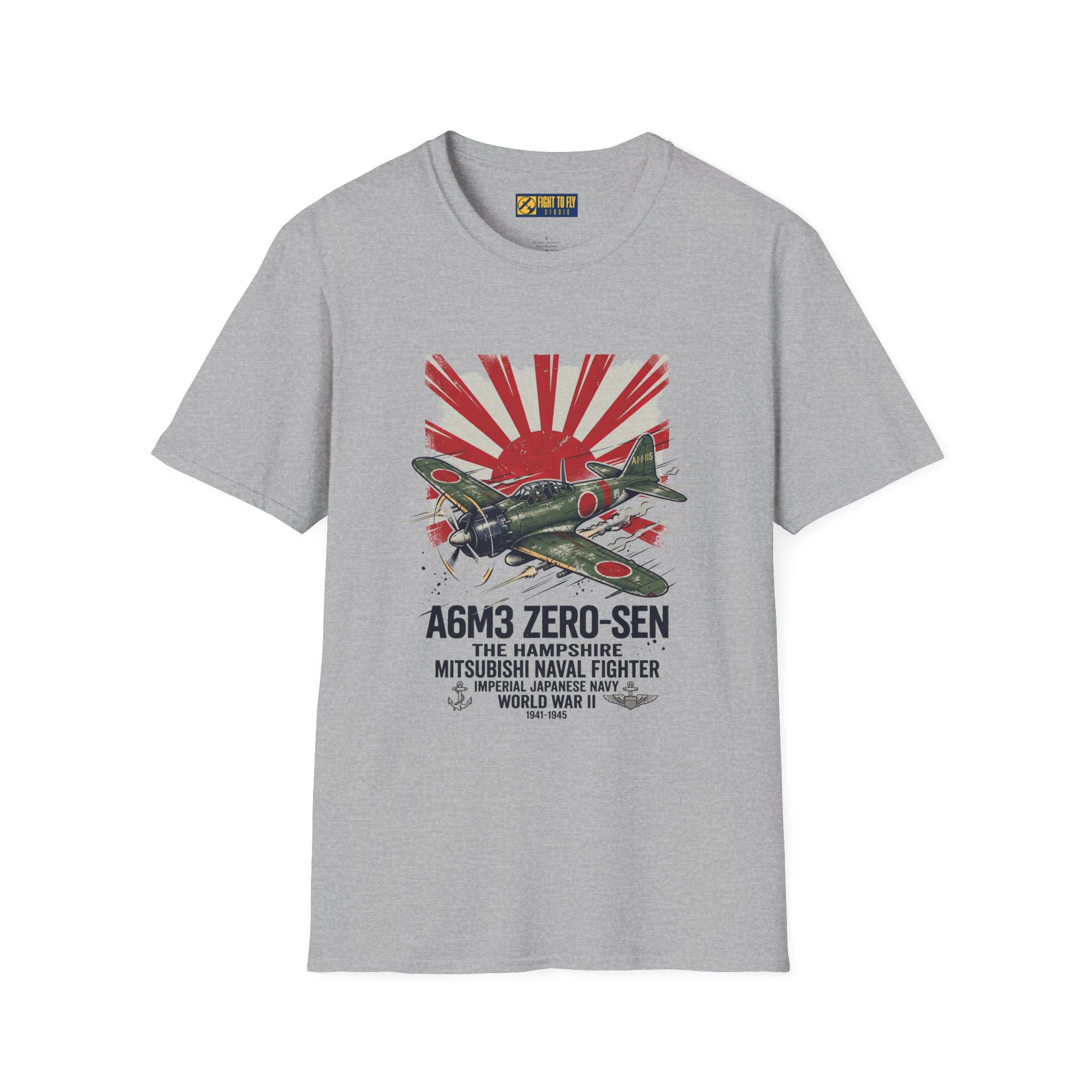 A6M3 Zero-Sen Mitsubishi Naval Fighter T-Shirt