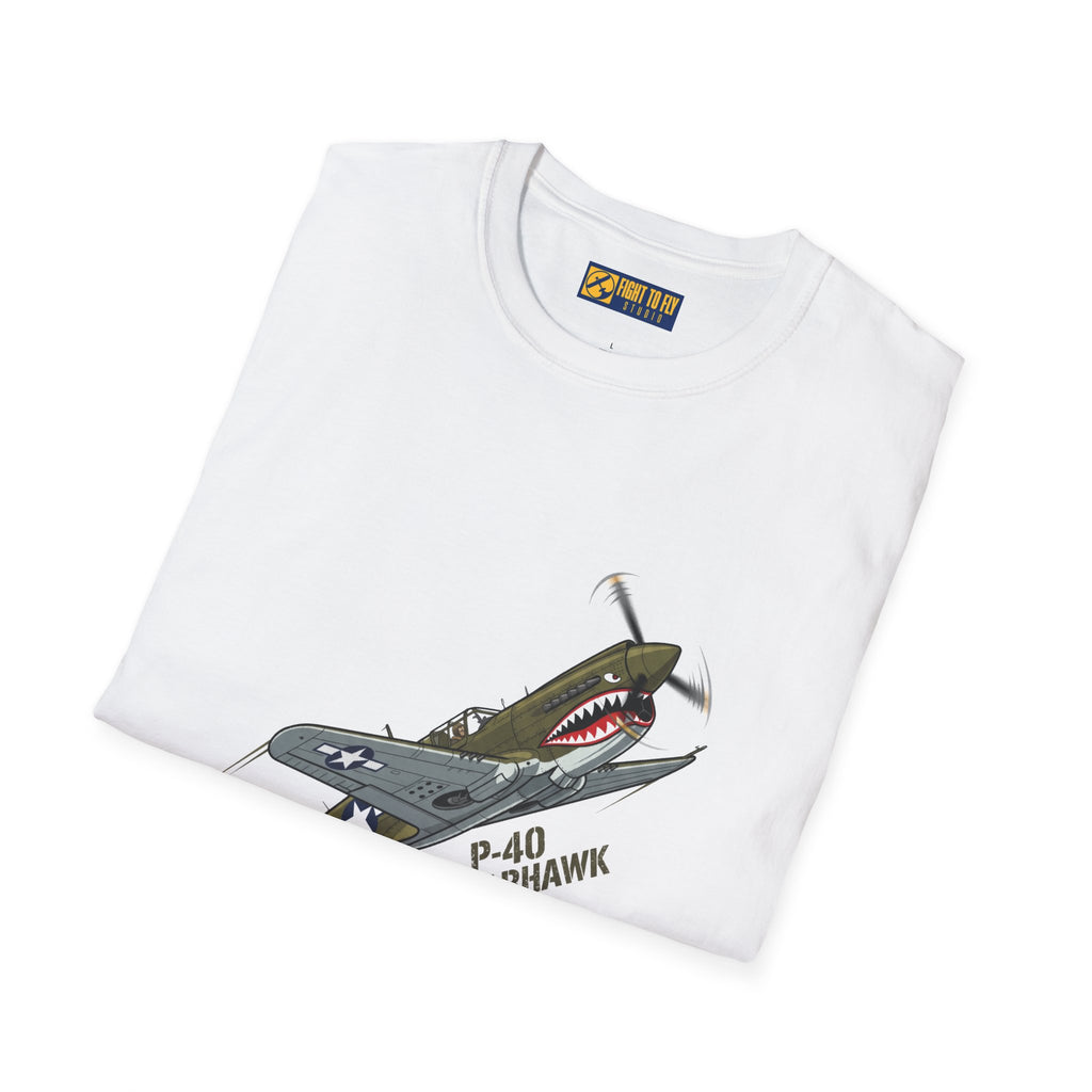 P-40 Warhawk Shark Mouth T-Shirt