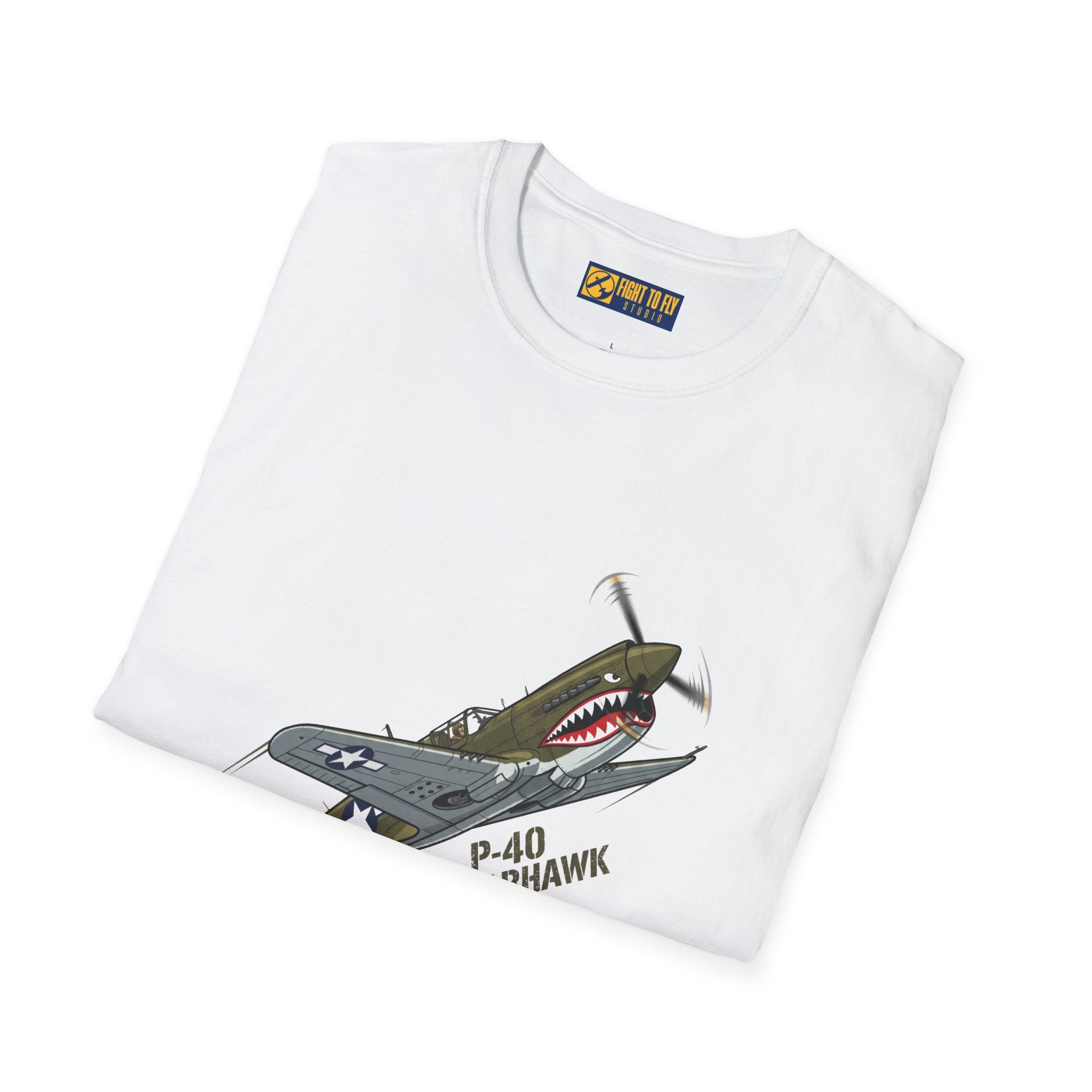 P-40 Warhawk Shark Mouth T-Shirt
