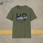 352nd Fighter Group “Blue-Nosed Bastards of Bodney” WWII T-Shirt - Pilot gifts - warbird t-shirt