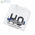 352nd Fighter Group “Blue-Nosed Bastards of Bodney” WWII T-Shirt - Pilot gifts - warbird t-shirt