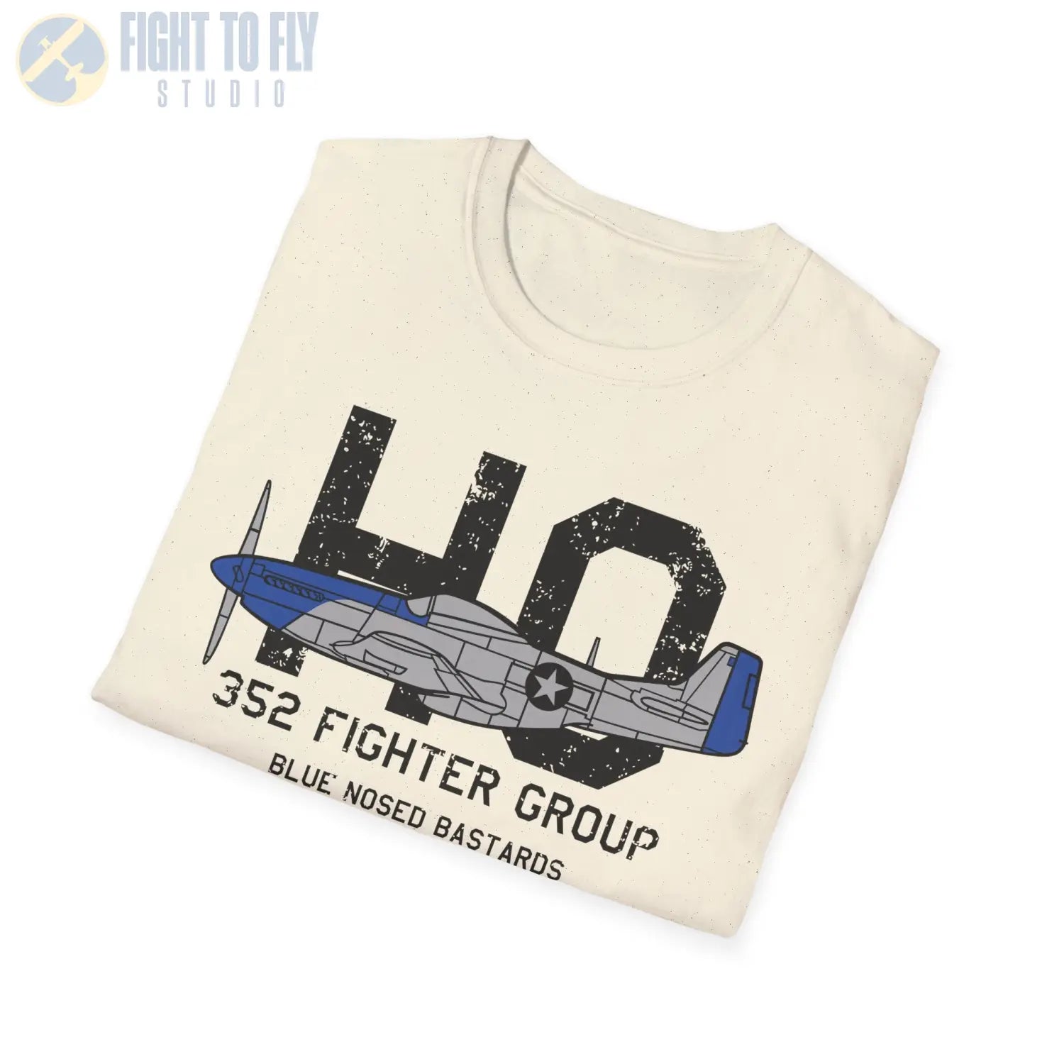 352nd Fighter Group “Blue-Nosed Bastards of Bodney” WWII T-Shirt - Pilot gifts - warbird t-shirt