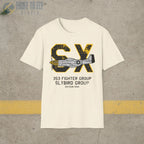 353rd Fighter Group “Slybird Group” WWII T-Shirt - Pilot gifts - warbird t-shirt
