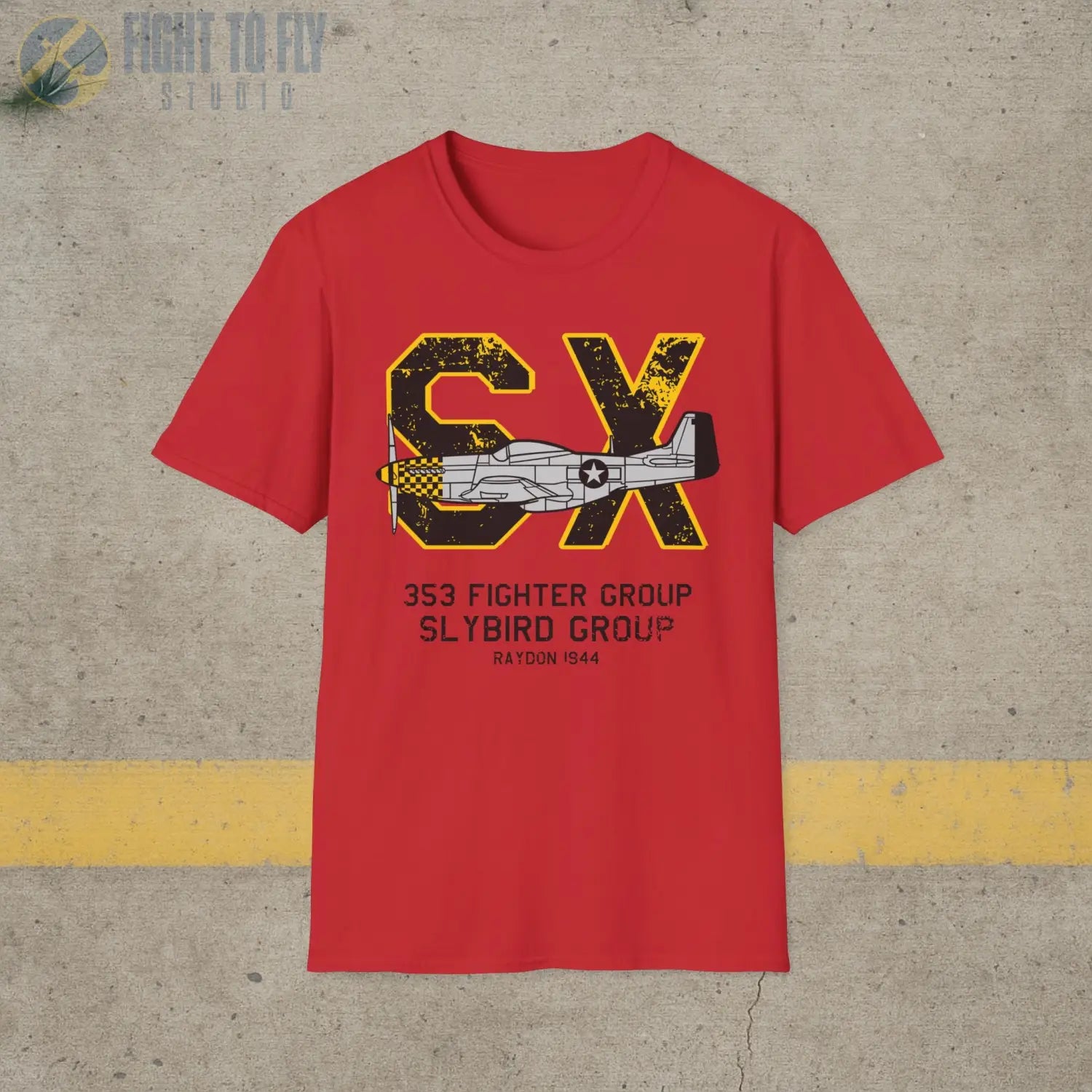 353rd Fighter Group “Slybird Group” WWII T-Shirt - Pilot gifts - warbird t-shirt