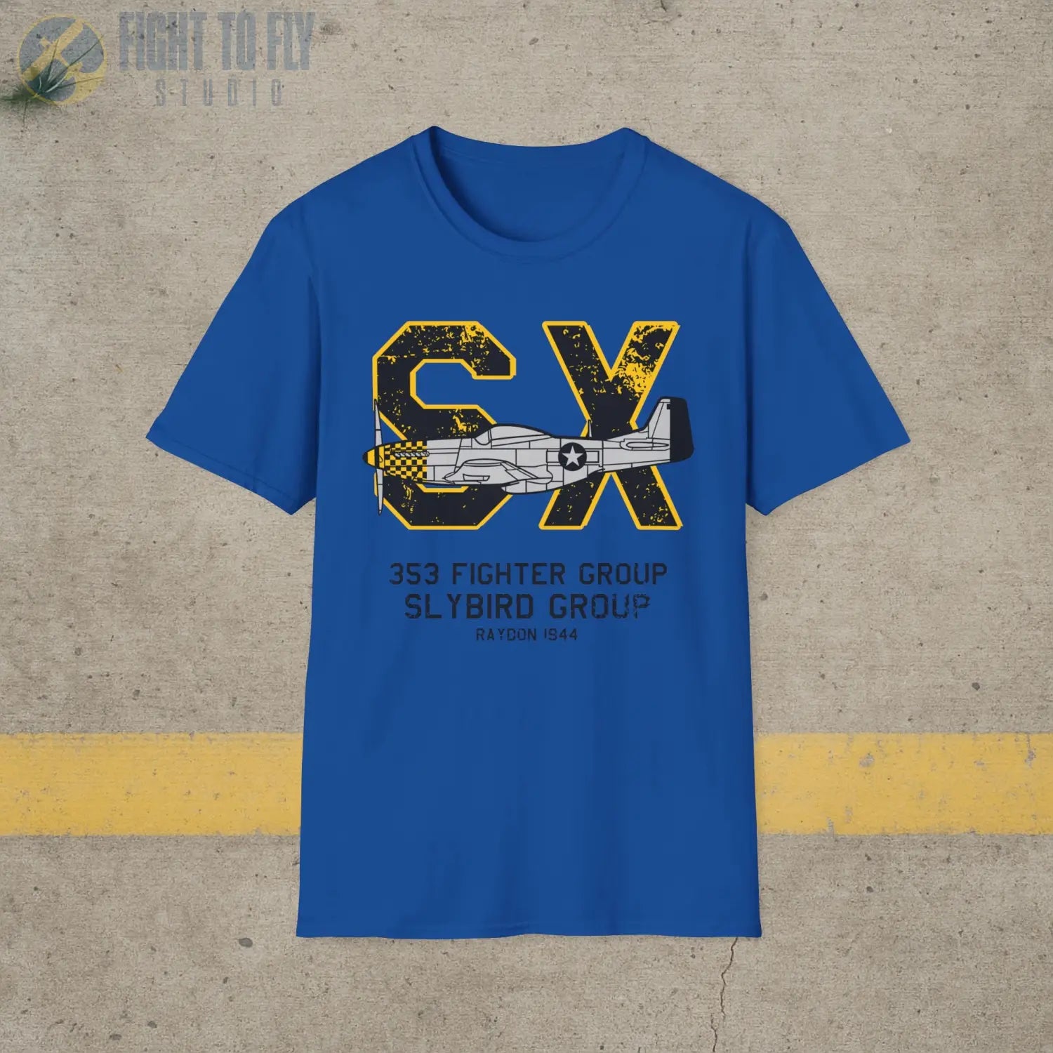 353rd Fighter Group “Slybird Group” WWII T-Shirt - Pilot gifts - warbird t-shirt