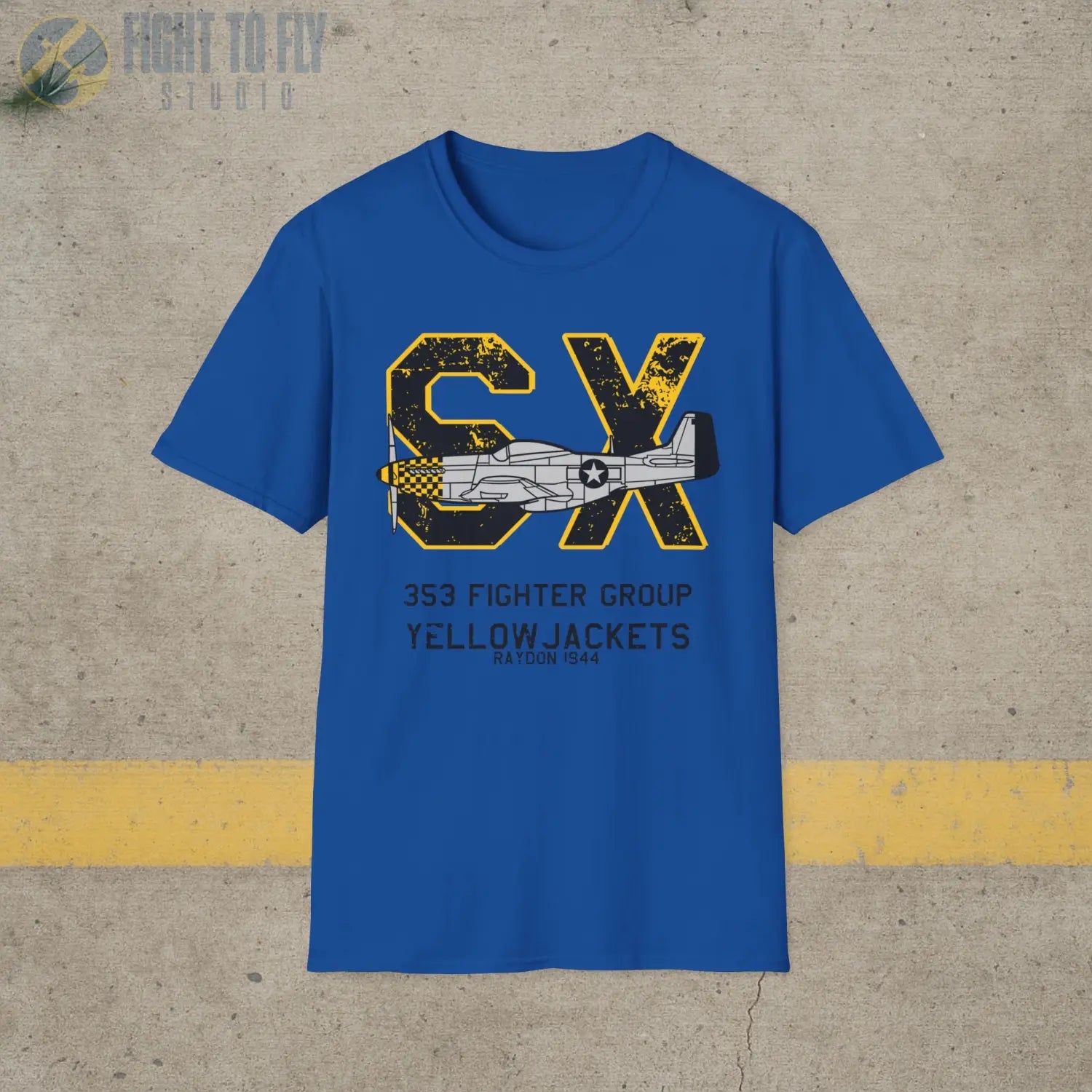 353rd Fighter Group “Yellowjackets” WWII T-Shirt - Pilot gifts - warbird t-shirt