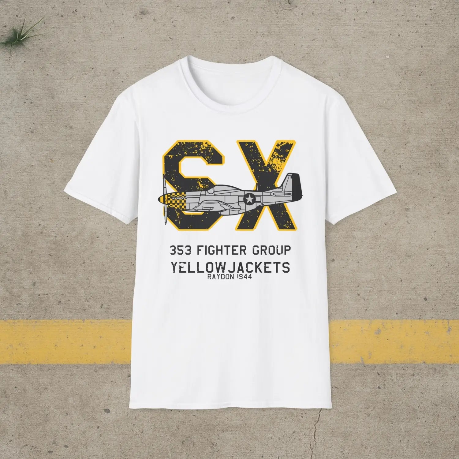 353rd Fighter Group “Yellowjackets” WWII T-Shirt - Pilot gifts - warbird t-shirt