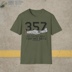 357th Fighter Group “Yoxford Boys” WWII T-Shirt - Pilot gifts - warbird t-shirt