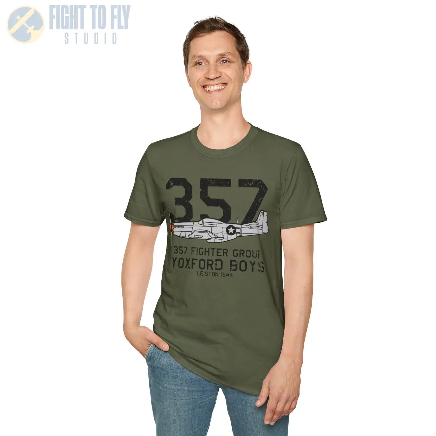 357th Fighter Group “Yoxford Boys” WWII T-Shirt - Pilot gifts - warbird t-shirt