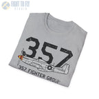 357th Fighter Group “Yoxford Boys” WWII T-Shirt - Pilot gifts - warbird t-shirt