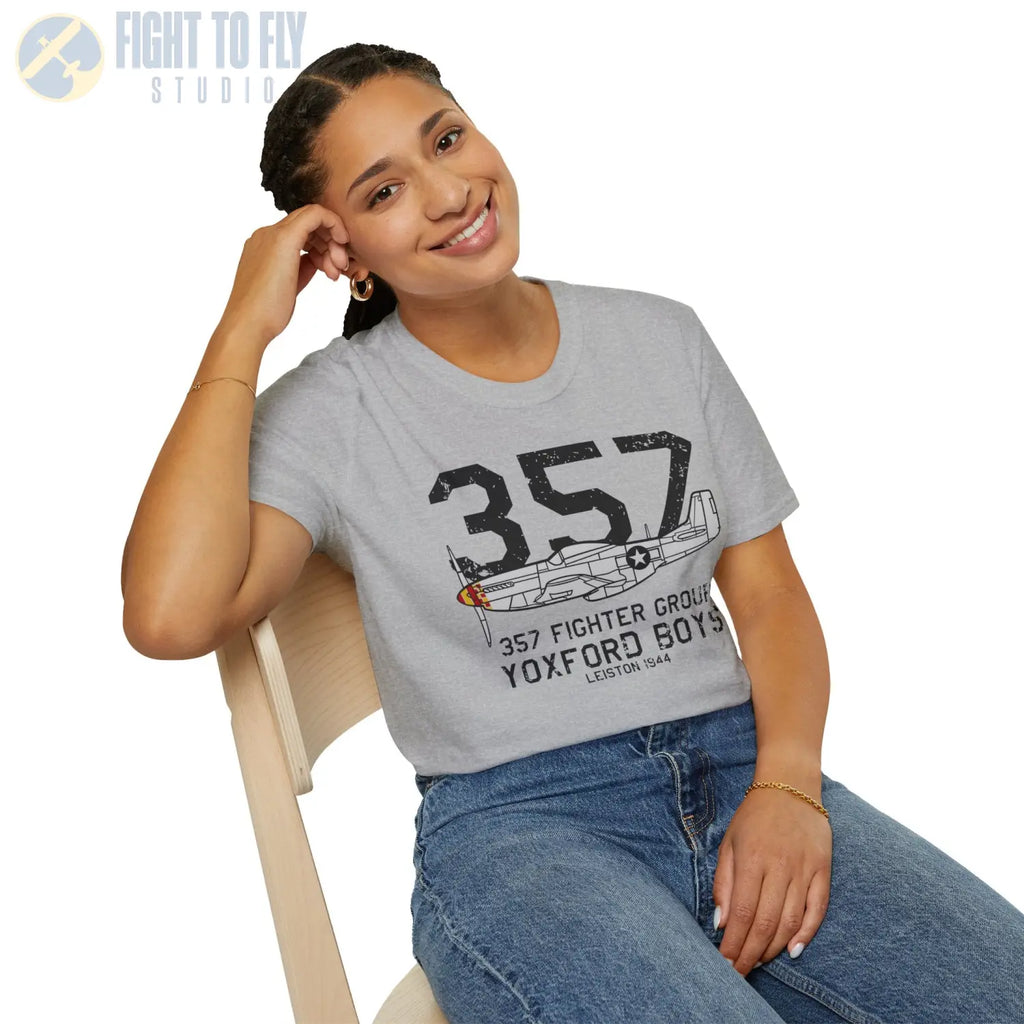 357th Fighter Group “Yoxford Boys” WWII T-Shirt - Pilot gifts - warbird t-shirt