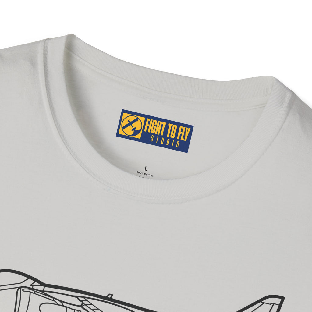 Harrier GR7 T-Shirt – Harrier GR7 V/STOL Ground Attack Jet Aviation Tee