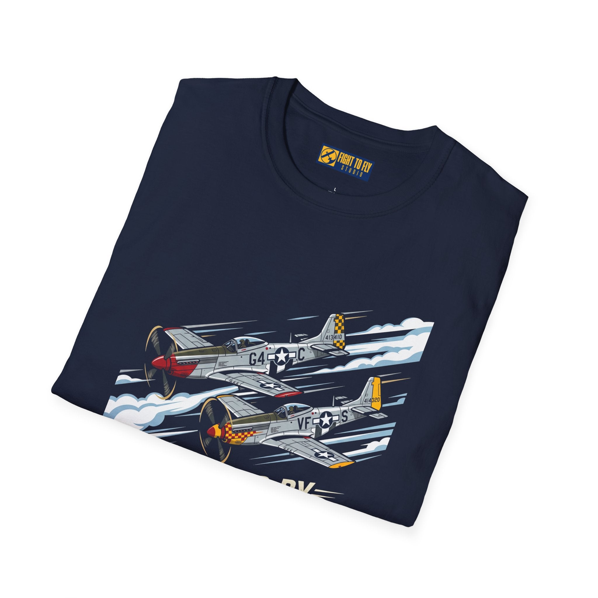 Powered by High Octane Nostalgia Mustang Tee