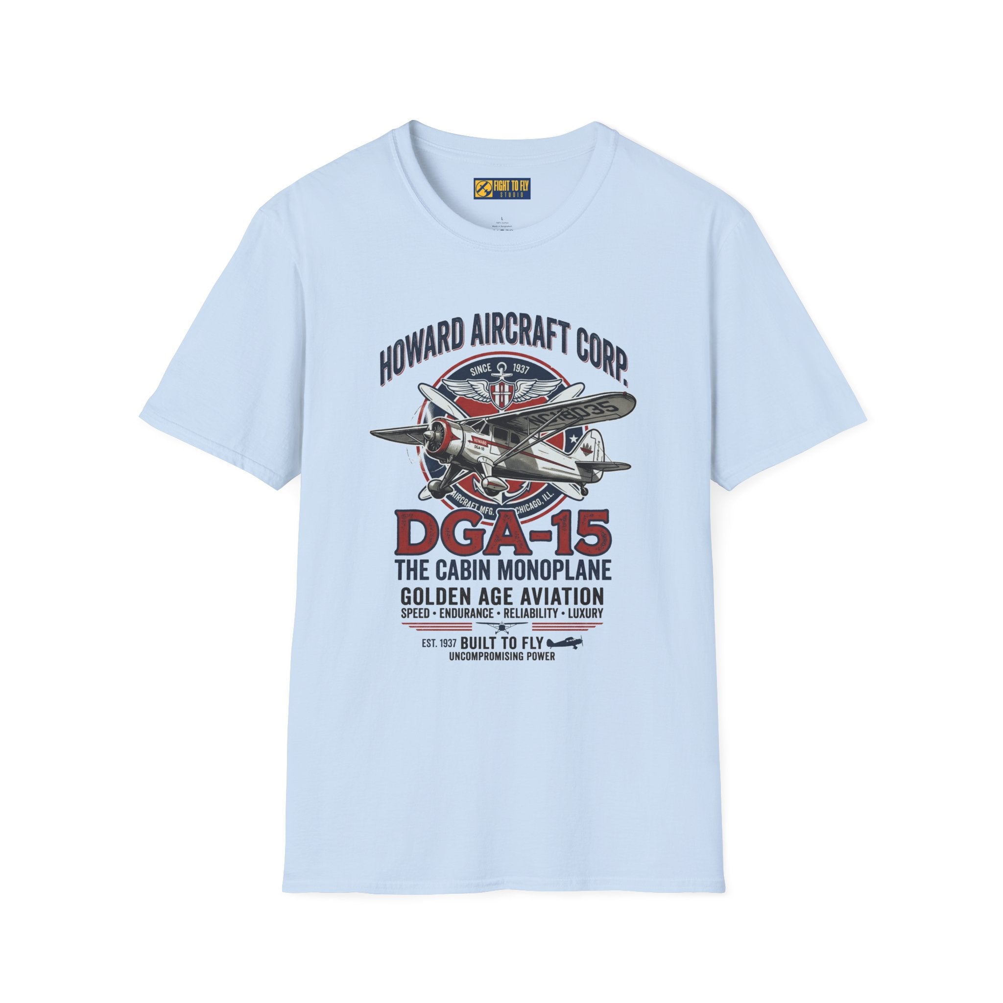 Howard DGA-15 Golden Age Aviation Tee