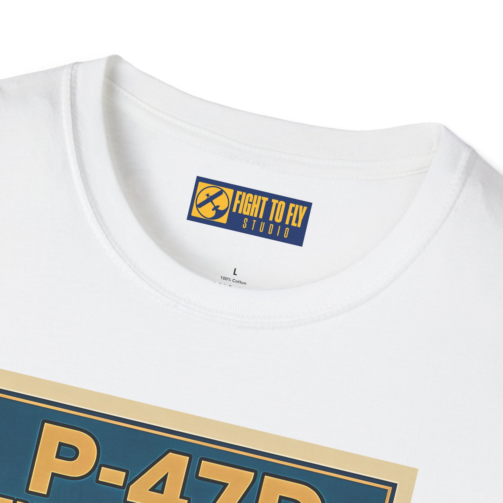P-47D Premium T-Shirt – Thunderbolt WWII Fighter Full Graphic Aviation Tee - Pilot gifts - warbird t-shirt