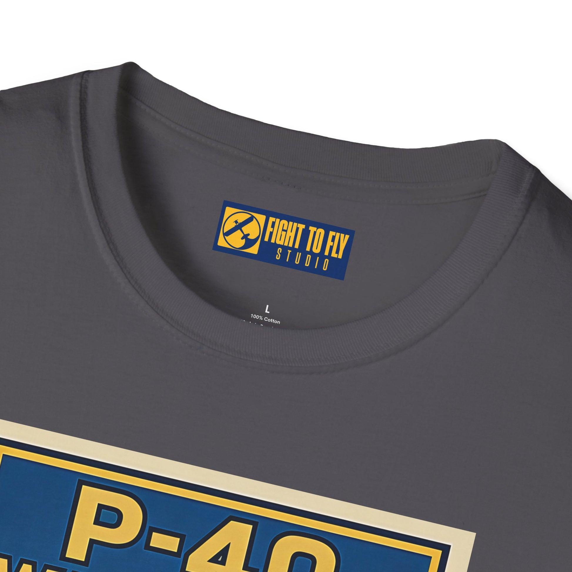P-40 Premium T-Shirt – Iconic WWII Fighter Full Graphic Aviation Tee - Pilot gifts - warbird t-shirt