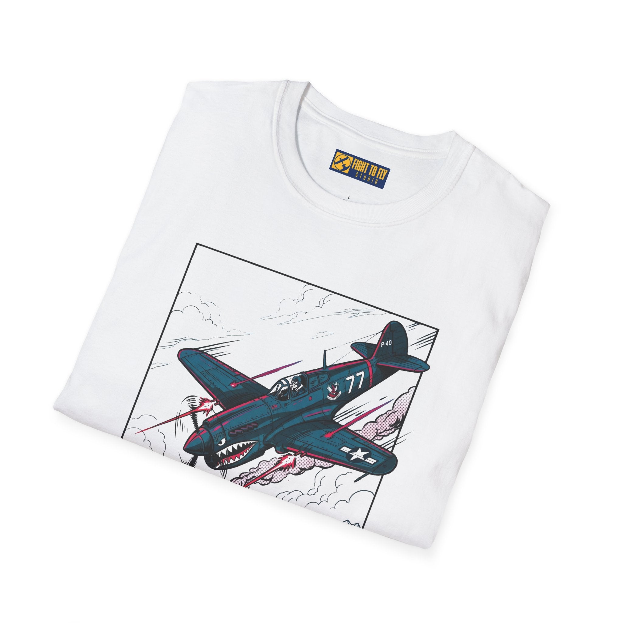 P-40 Warhawk Mountain Patrol T-Shirt