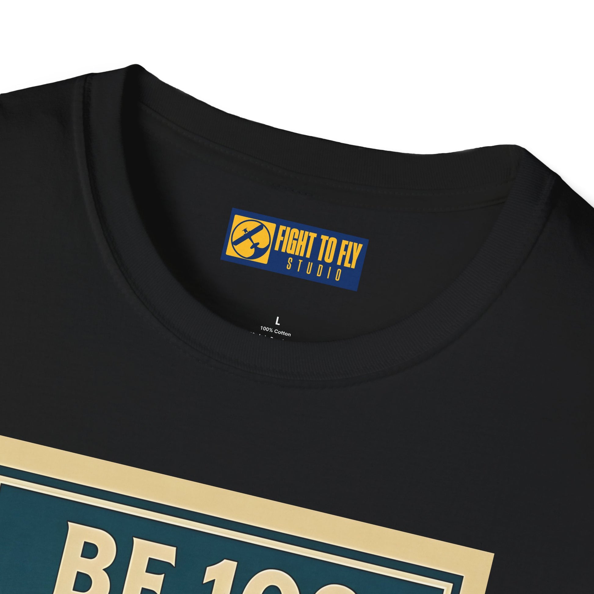 Bf 109 Premium T-Shirt – Iconic WWII Fighter Full Print Aviation Tee - Pilot gifts - warbird t-shirt