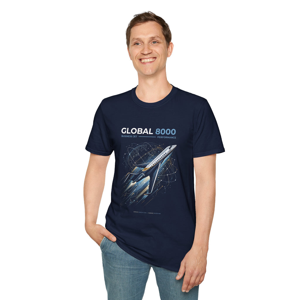Bombardier Global 8000 Performance Jet T-Shirt