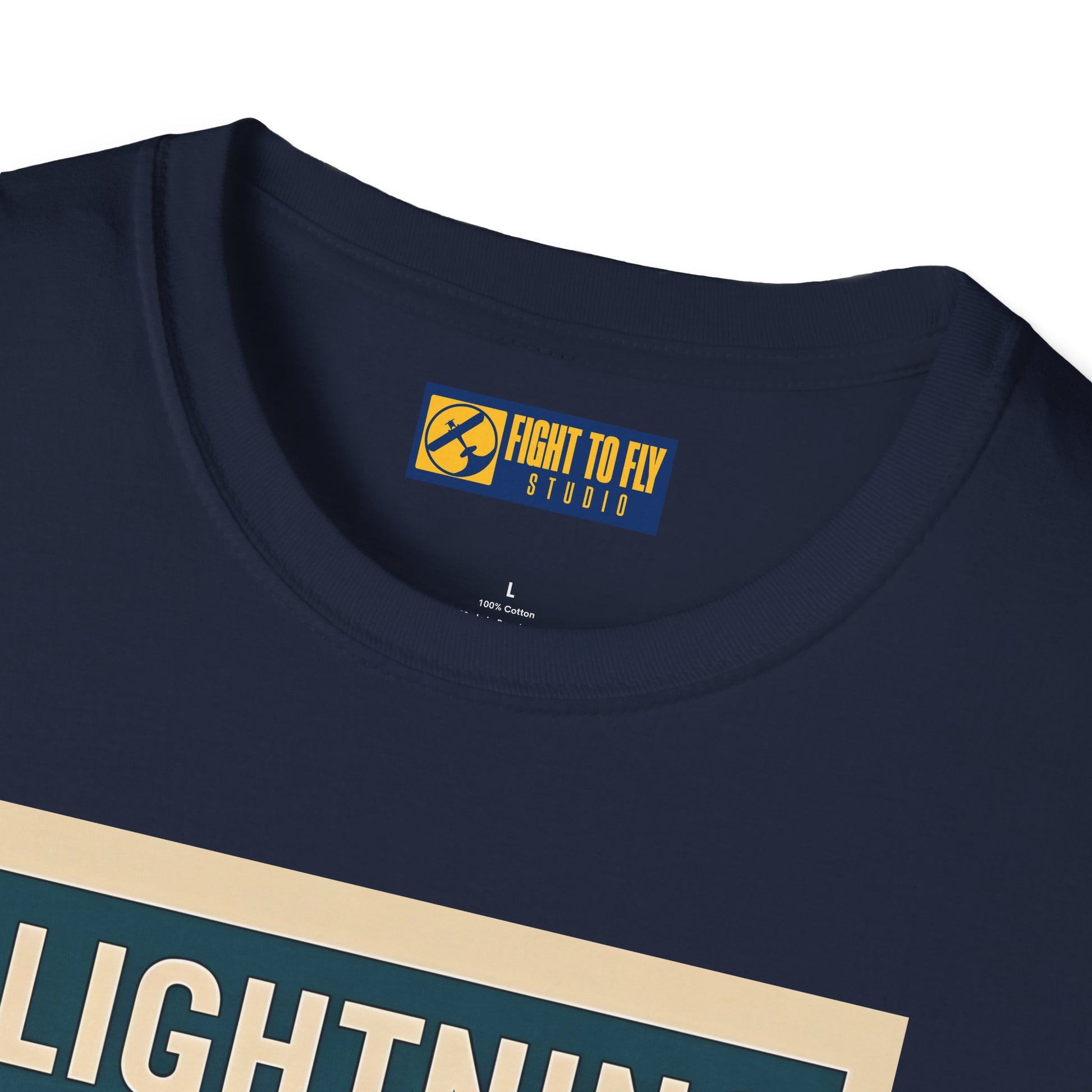 Lightning Premium T-Shirt – Twin-Boom Fighter Full Graphic WWII Aviation Tee - Pilot gifts - warbird t-shirt