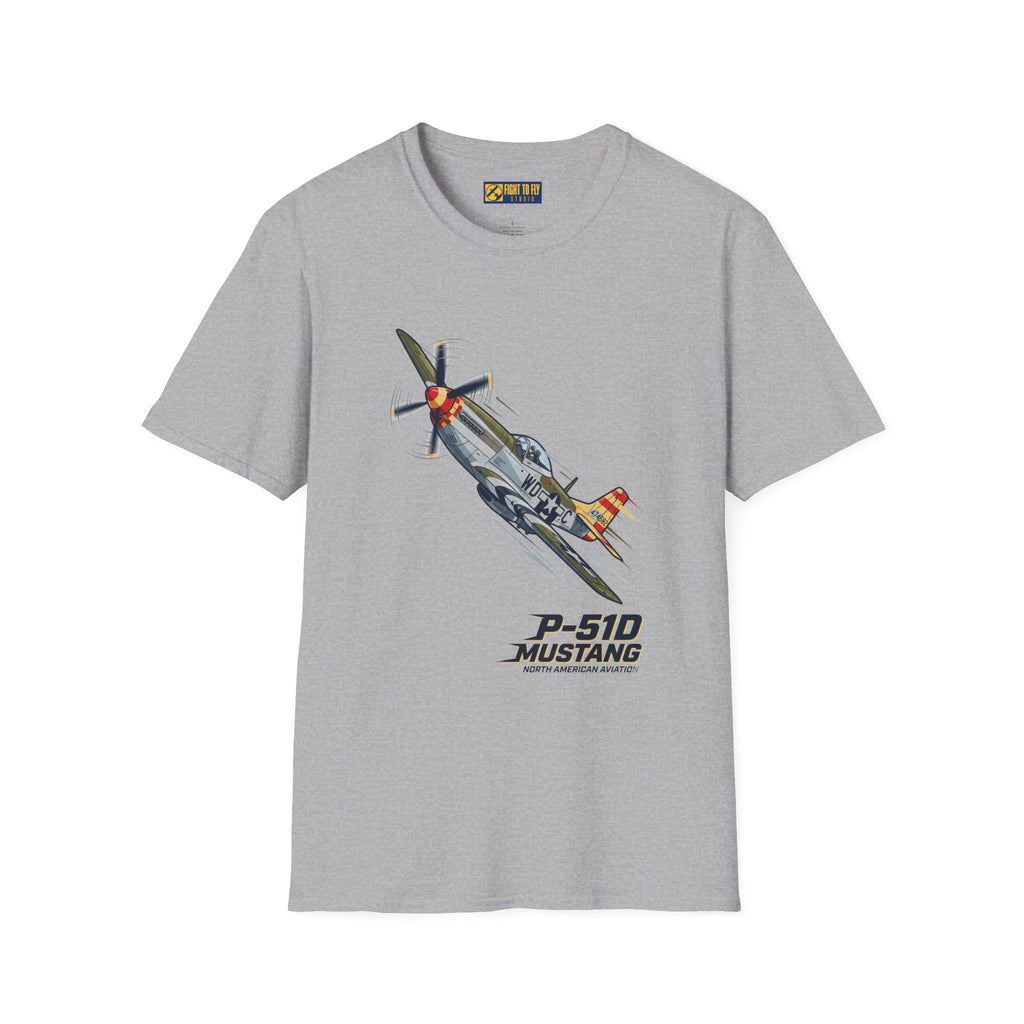 P-51D Mustang North American Aviation T-Shirt