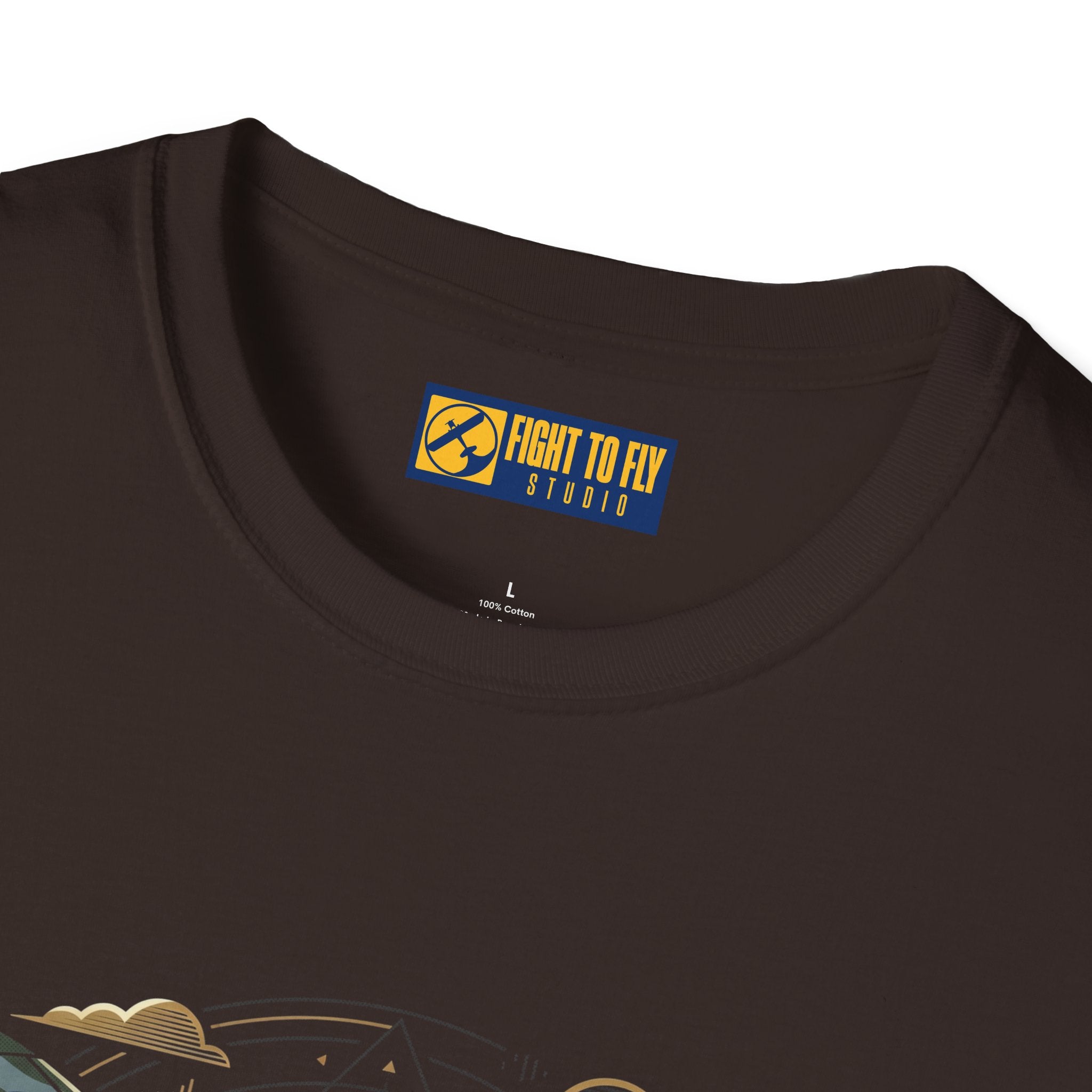Just Here for the Airplane Noise Spitfire Tee