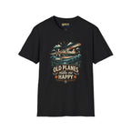 Old Planes Make Me Happy Mountain Flying Tee