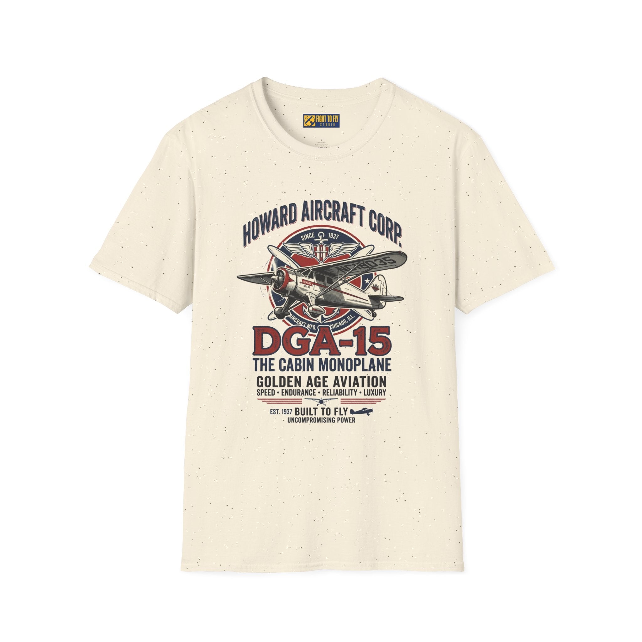 Howard DGA-15 Golden Age Aviation Tee