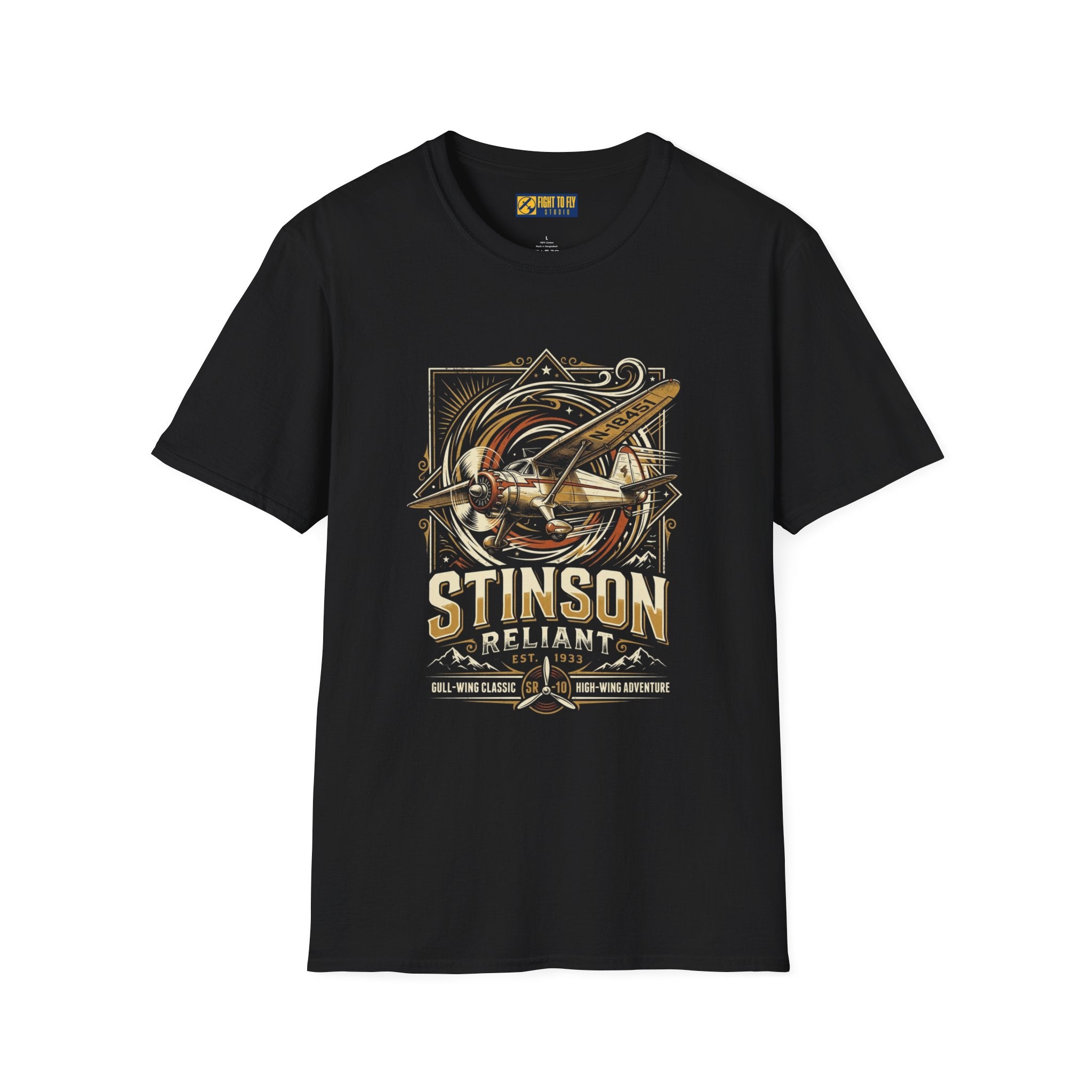 Stinson Reliant Gull Wing Classic Tee