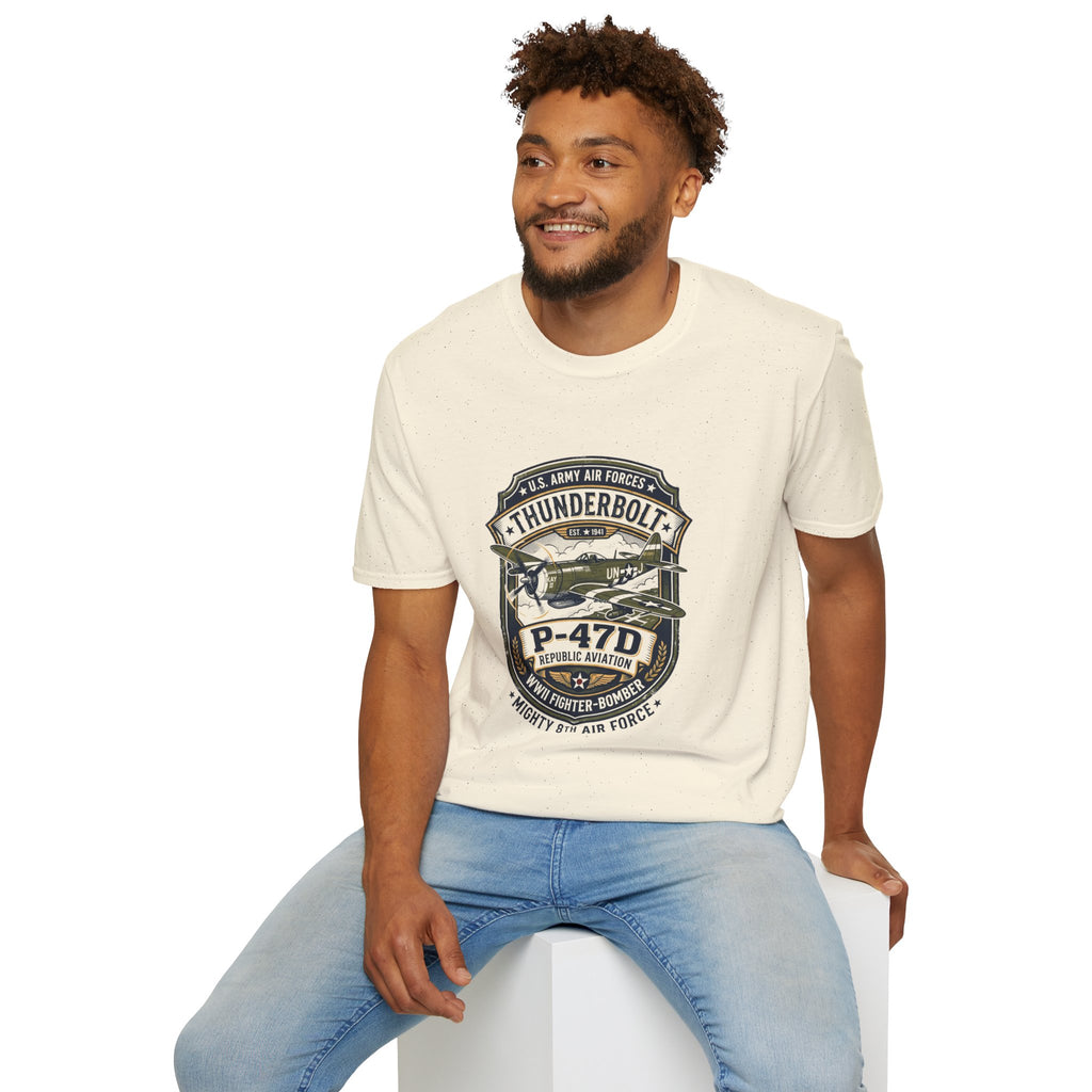 P-47D Thunderbolt Mighty 8th Air Force T-Shirt