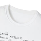 Lineage of USAF Bombers Evolution Tee
