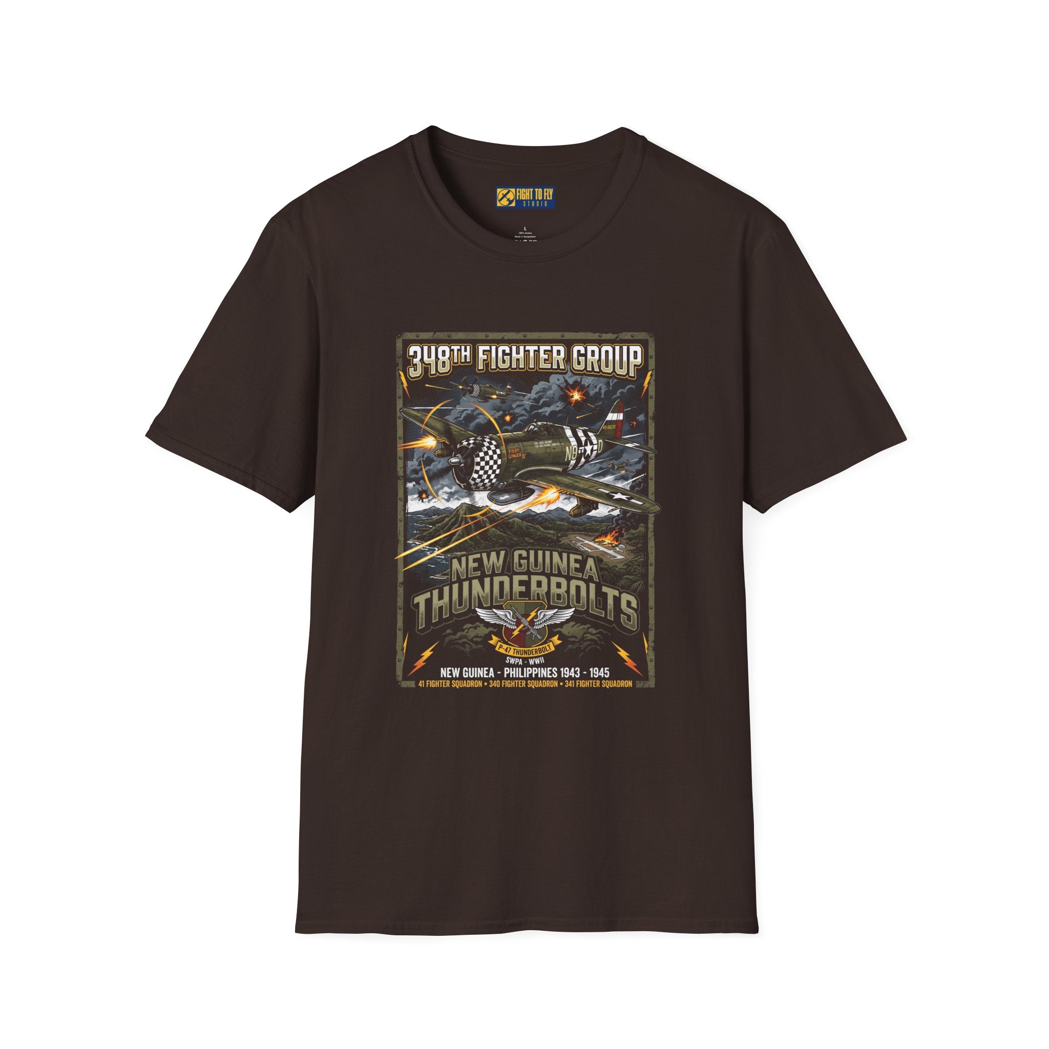 348th Fighter Group New Guinea Thunderbolts Tee