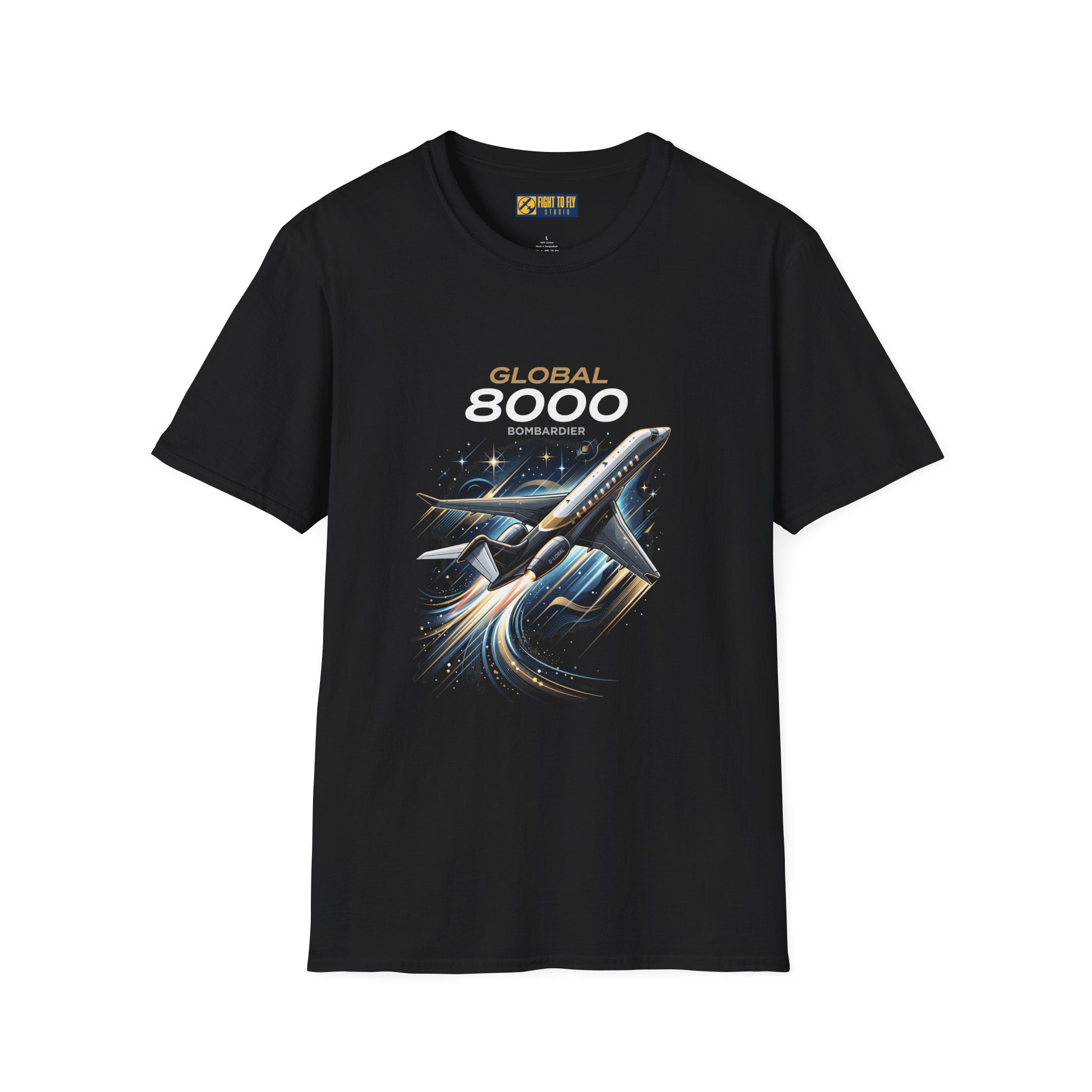 Bombardier Global 8000 Business Jet T-Shirt