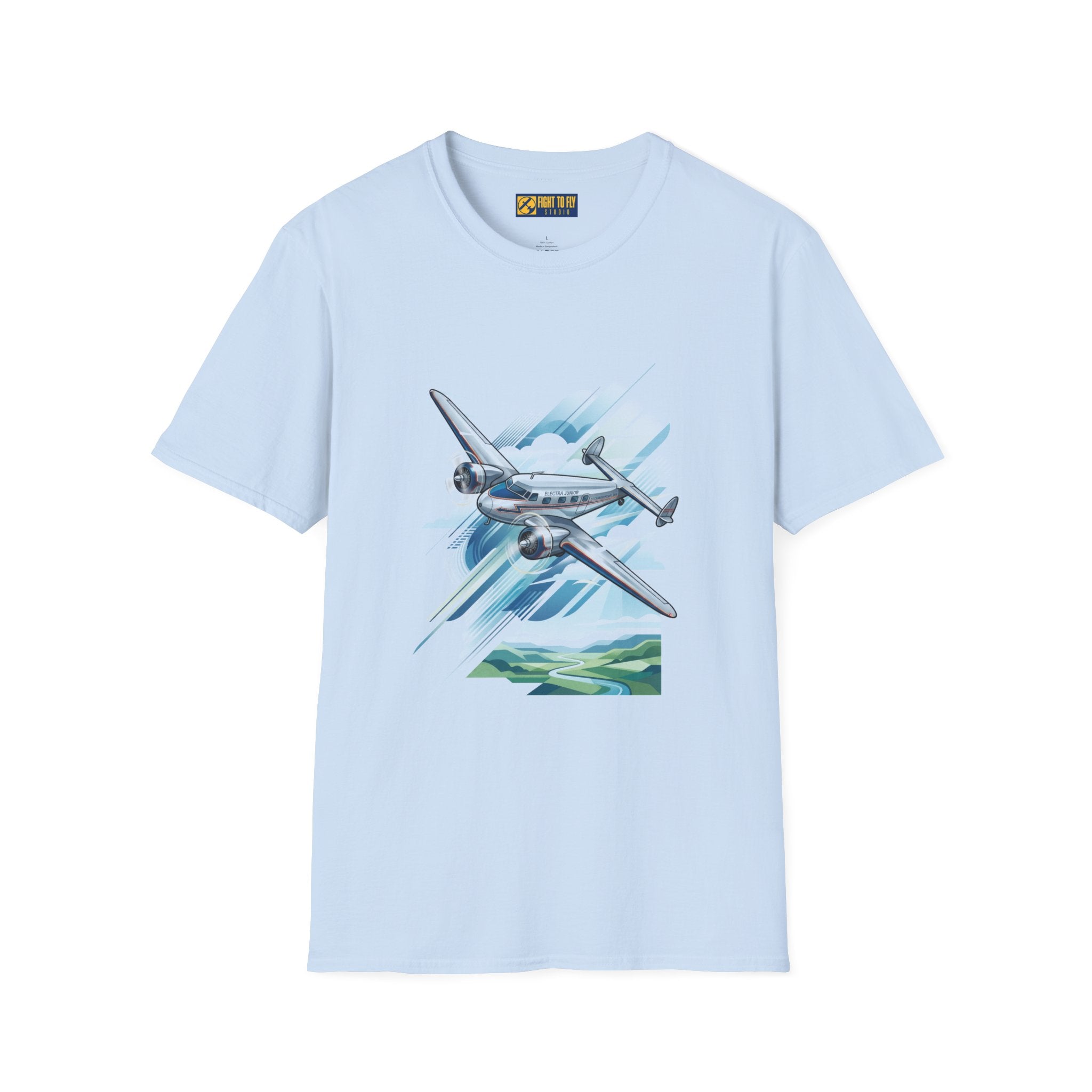 Lockheed Electra Jr Vintage Aircraft T-Shirt