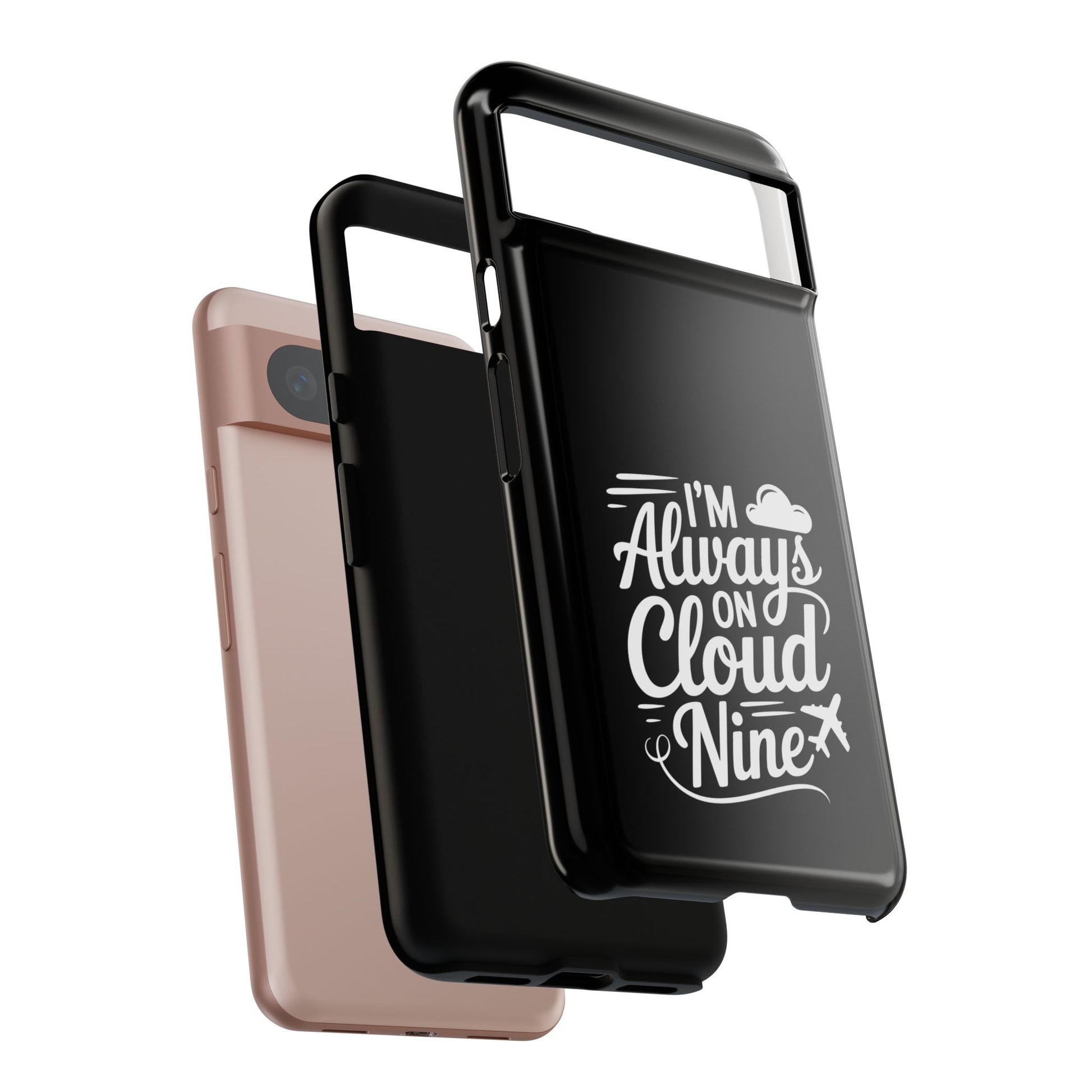 Always on Cloud Nine Phone Case | Cute Phone Cover, Travel Gift, Adventure Accessory, Motivational Case, Gift for Dreamers