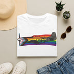 P-51 Mustang Progress Pride Vintage Warbird T-Shirt